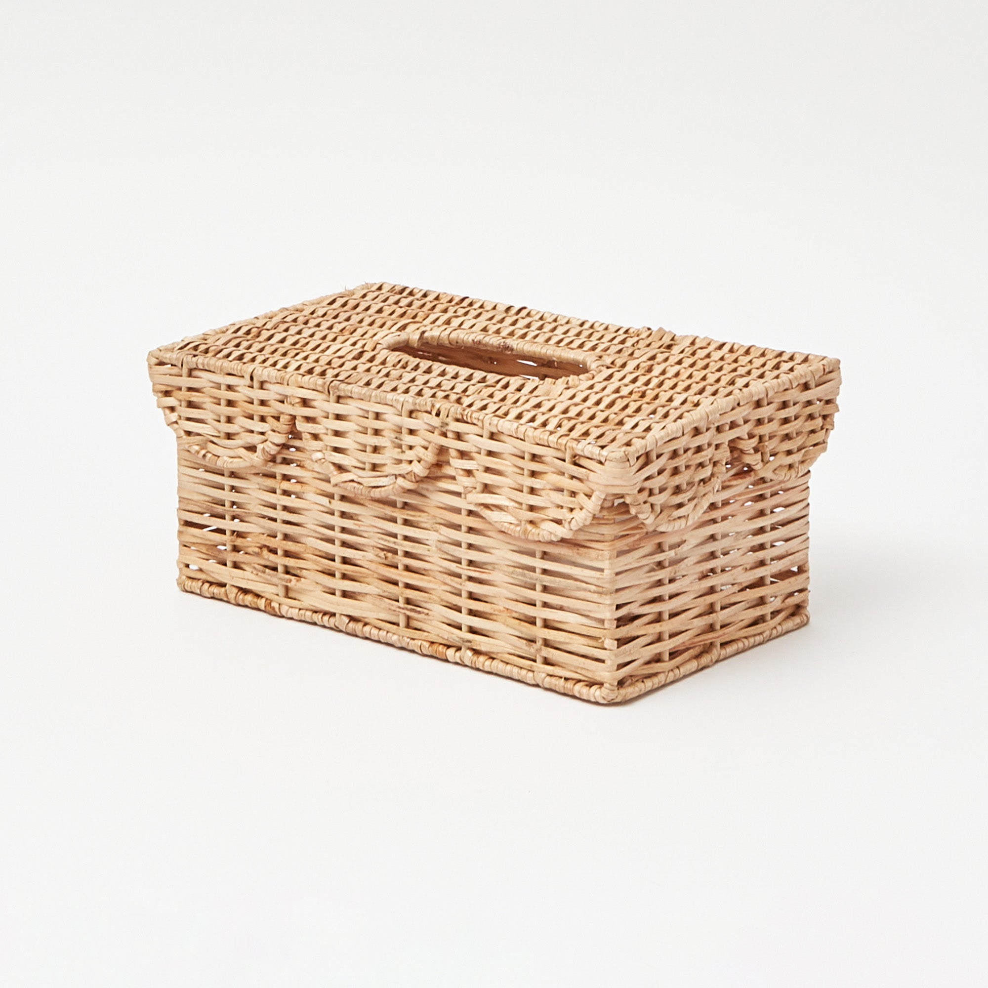 Rattan Tissue Box Holder