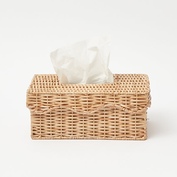 Wicker sale tissue holder