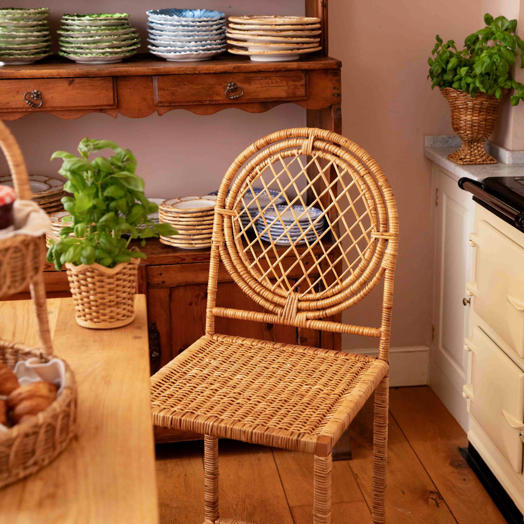 Vivienne Rattan Bar Stool