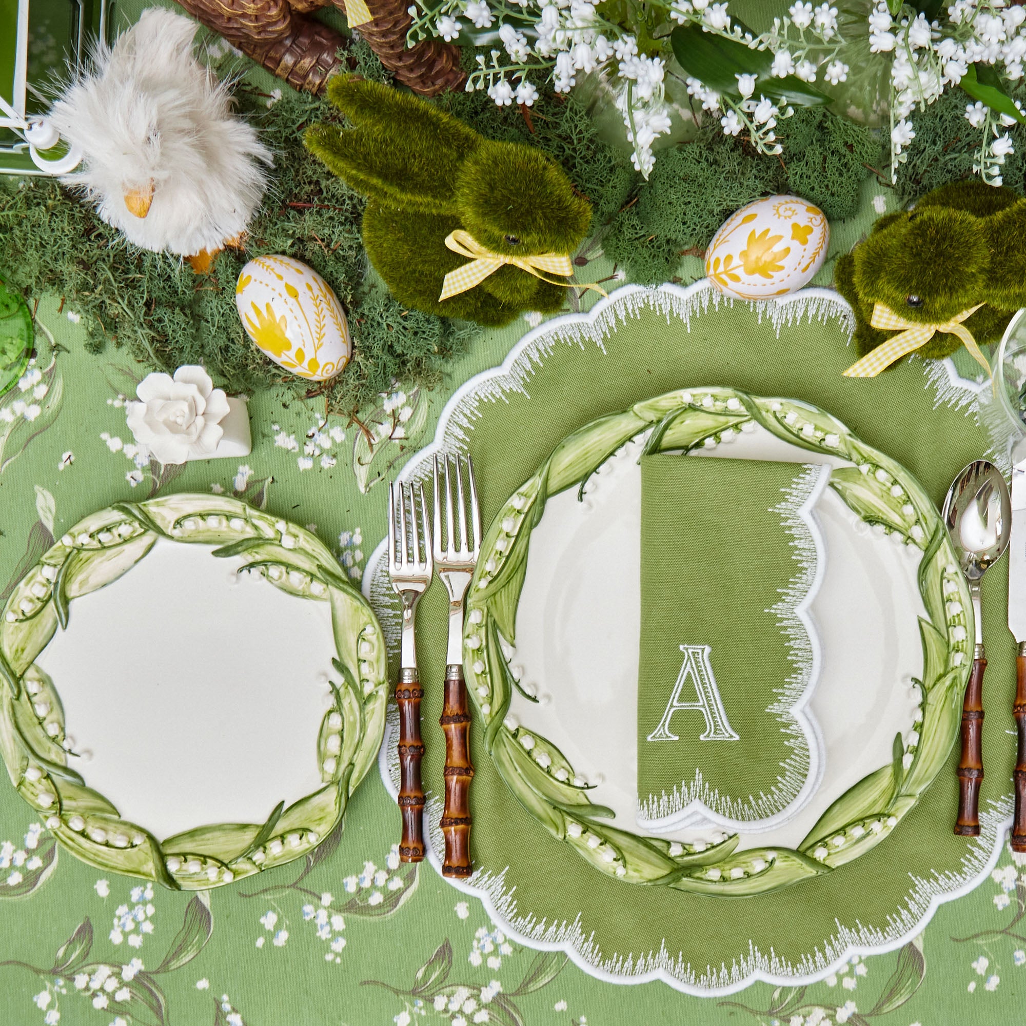 Lily of the Valley Starter Plates (Set of 4)