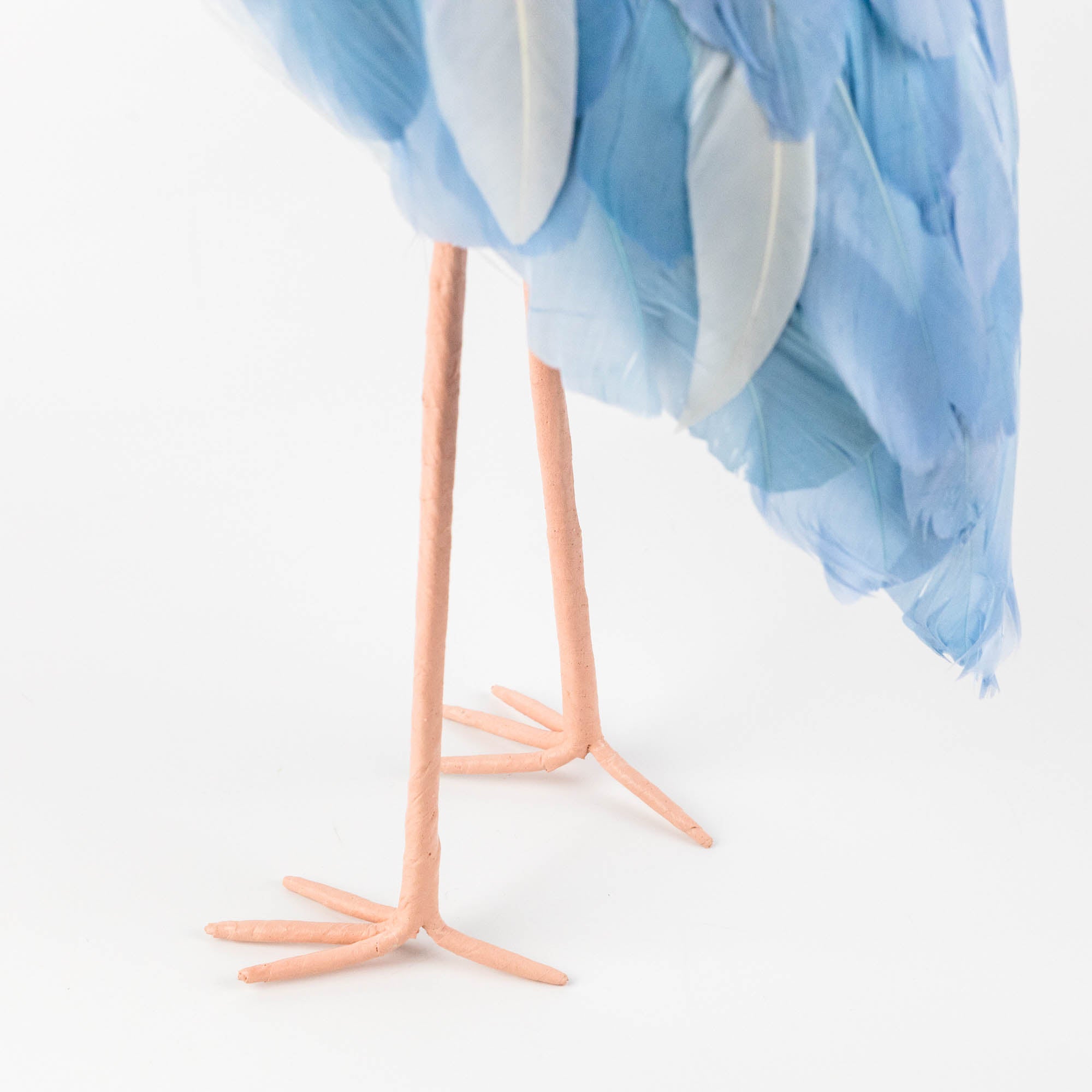 Blue Saskia Stork (Pair) - 25cm