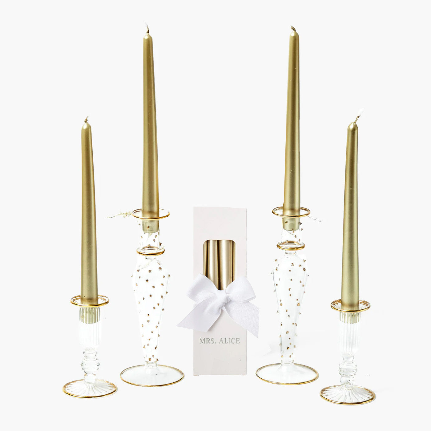 Joy Gold Candle Set