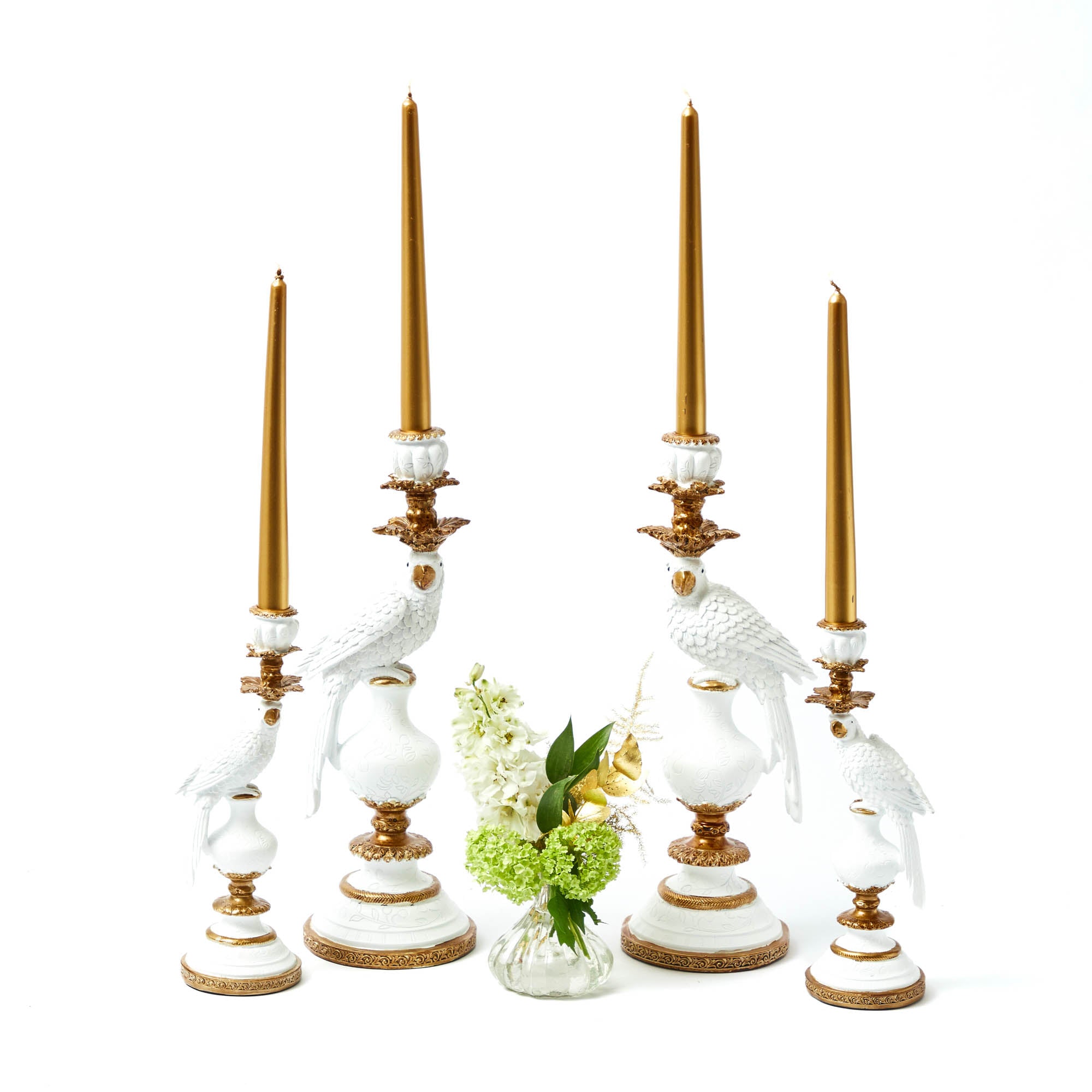 Deep Gold Candles (Set of 8)