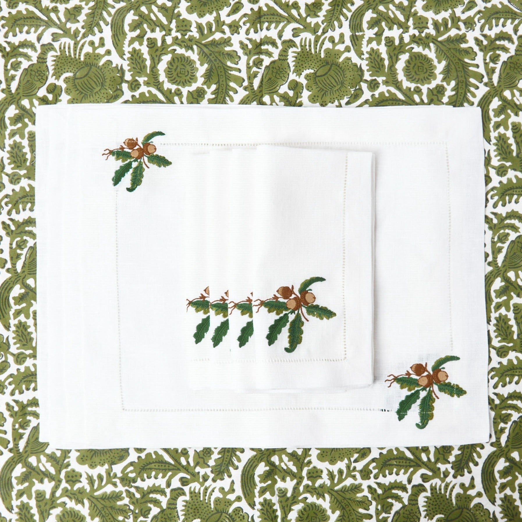 Acorn Cloth Napkins - set of 4 – cinder + salt