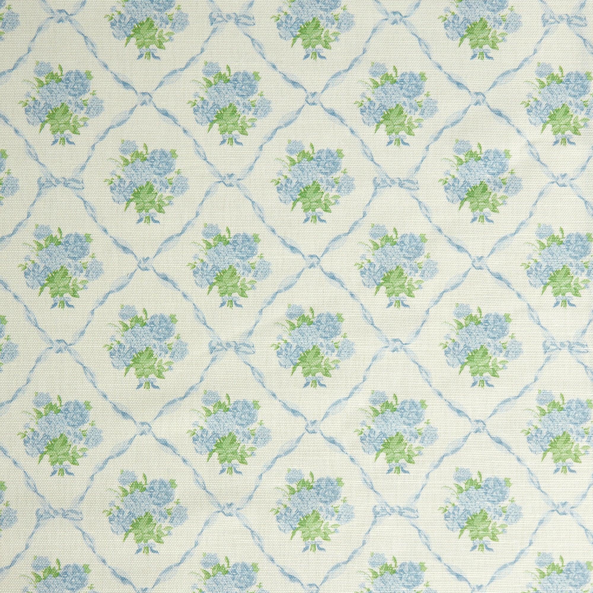 Alice's Bouquet Fabric (Blue) - Mrs. Alice