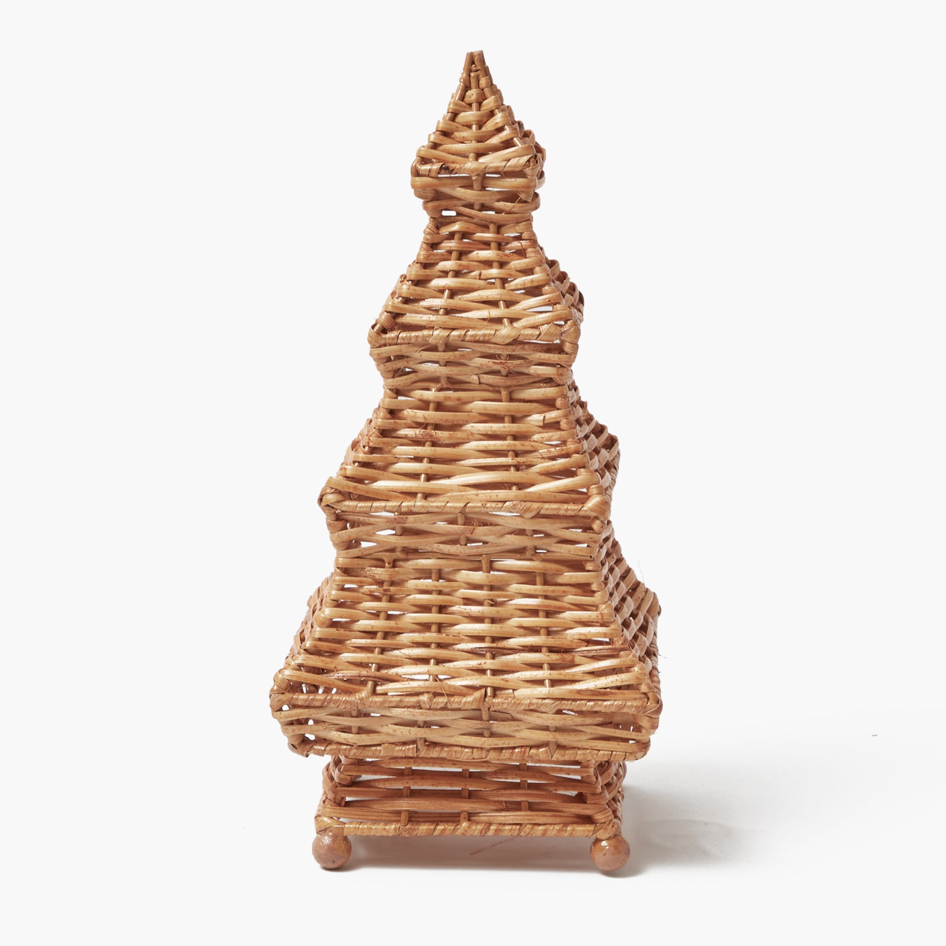 Natural Rattan Christmas Tree