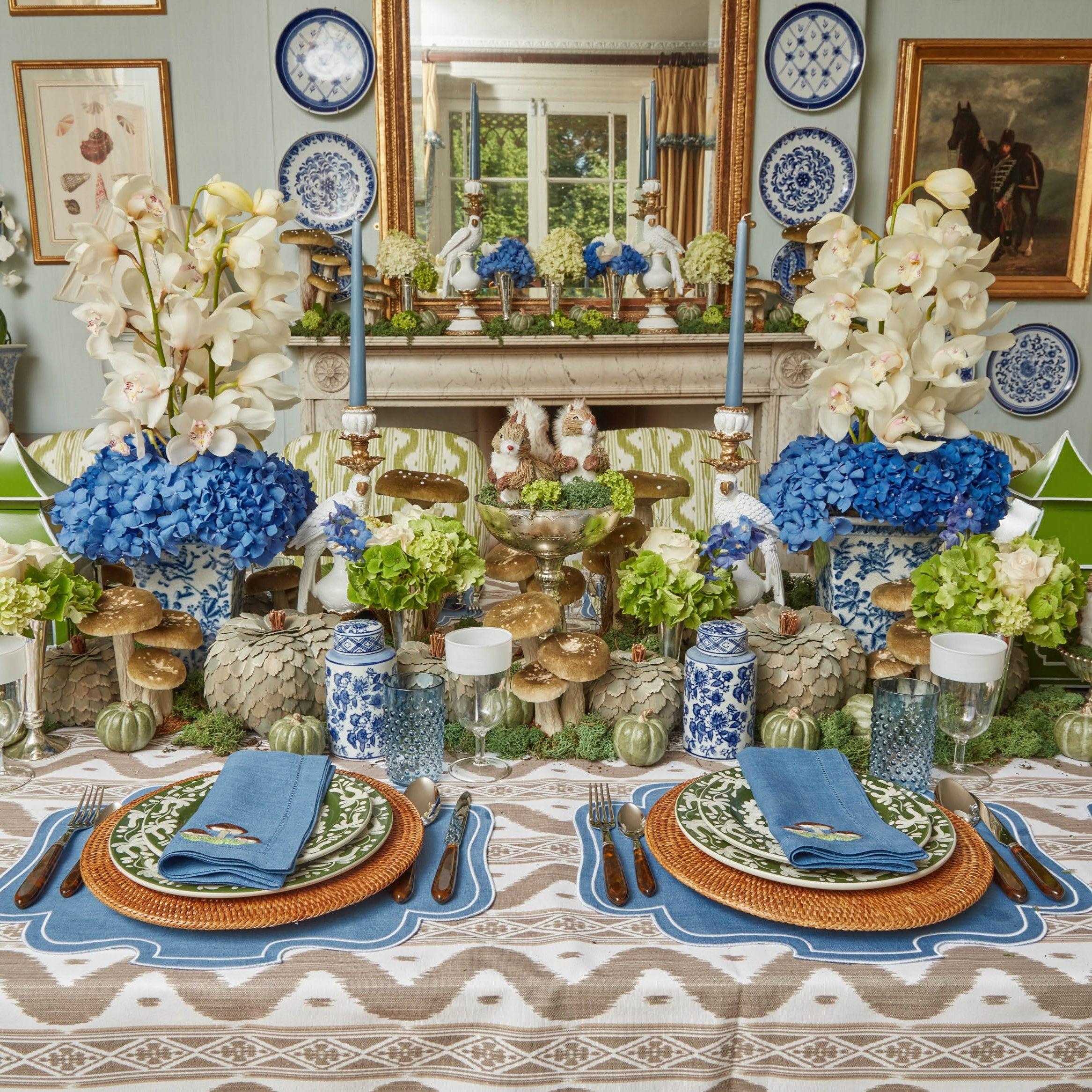 Blue & White Chinoiserie Planter - Mrs. Alice