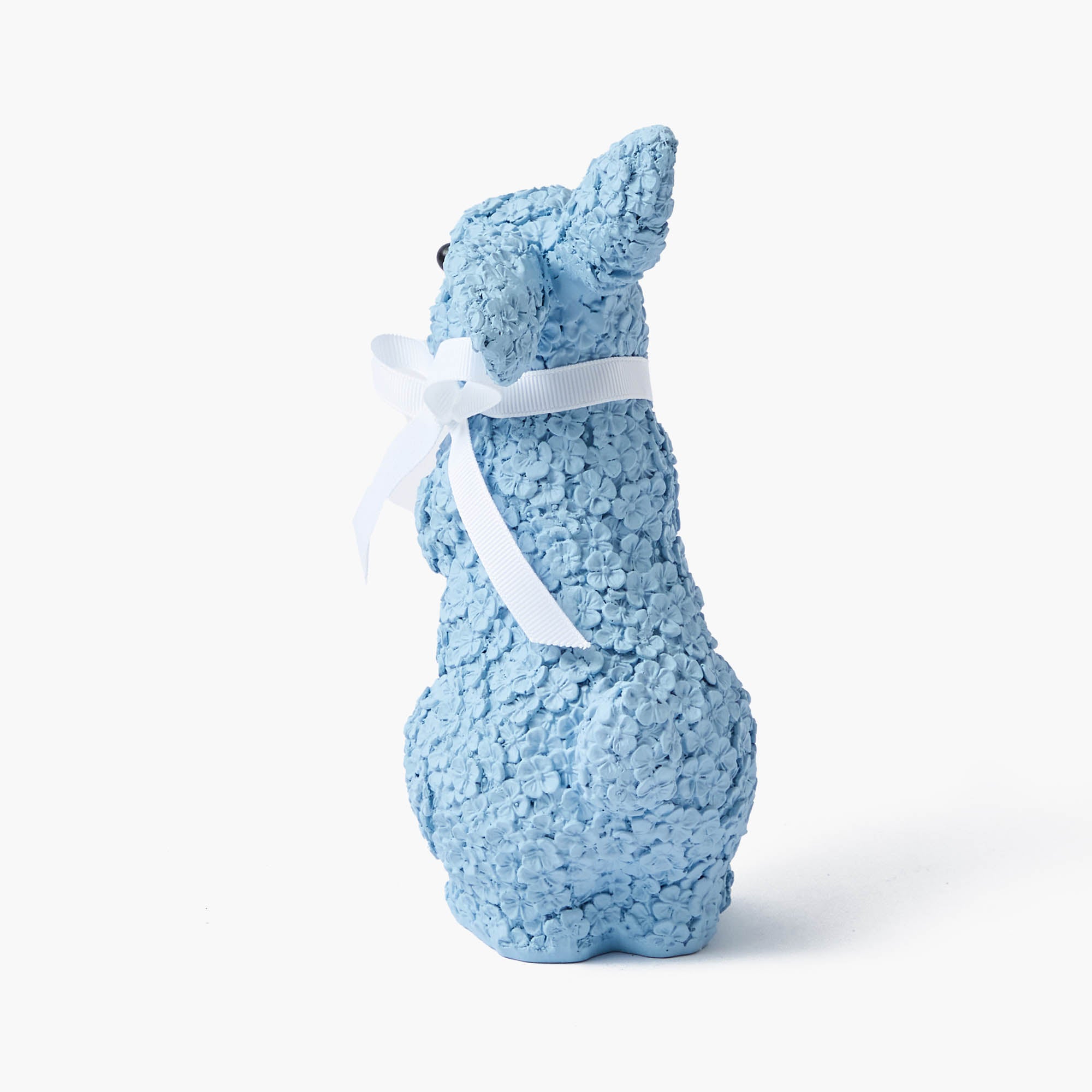 Blue Floral Bunny (Pair)