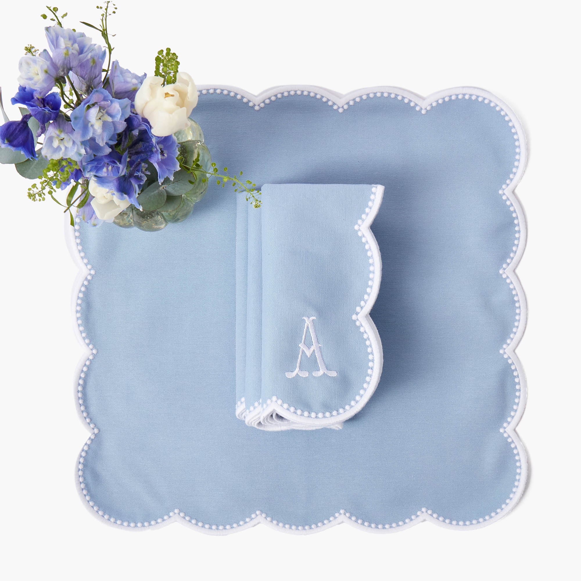 Bettina Blue Napkins (Set of 4)