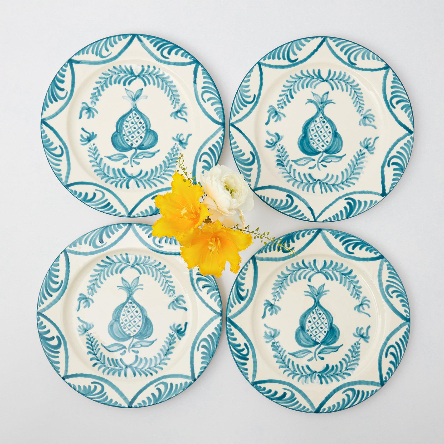 Blue Melograno Dinner Plate - Mrs. Alice