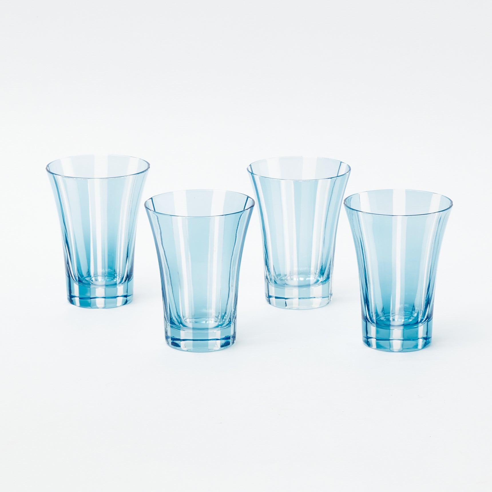 Blue Provence Water Glasses (Set of 4) – Mrs. Alice