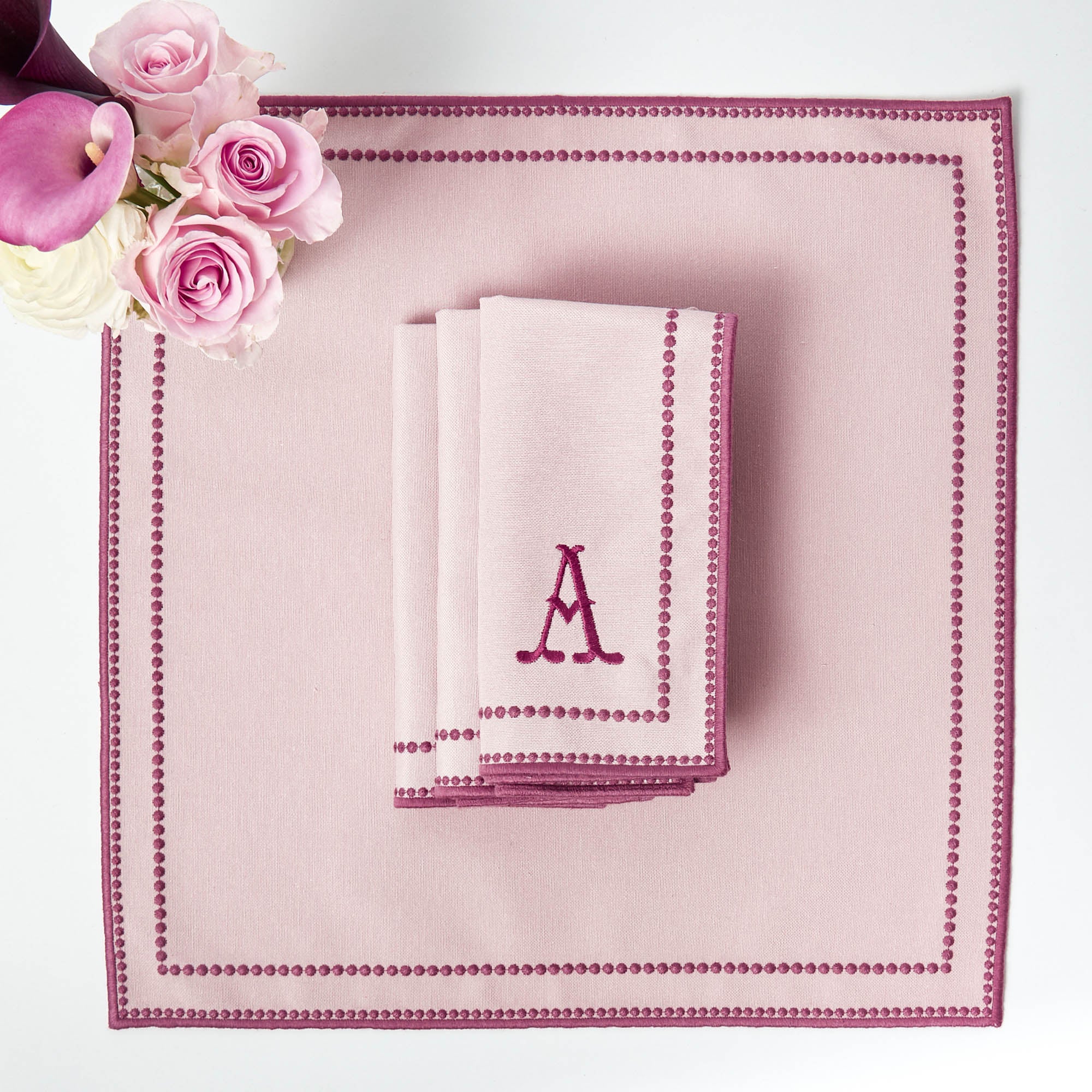 Mariana Pink Napkins (Set of 4)