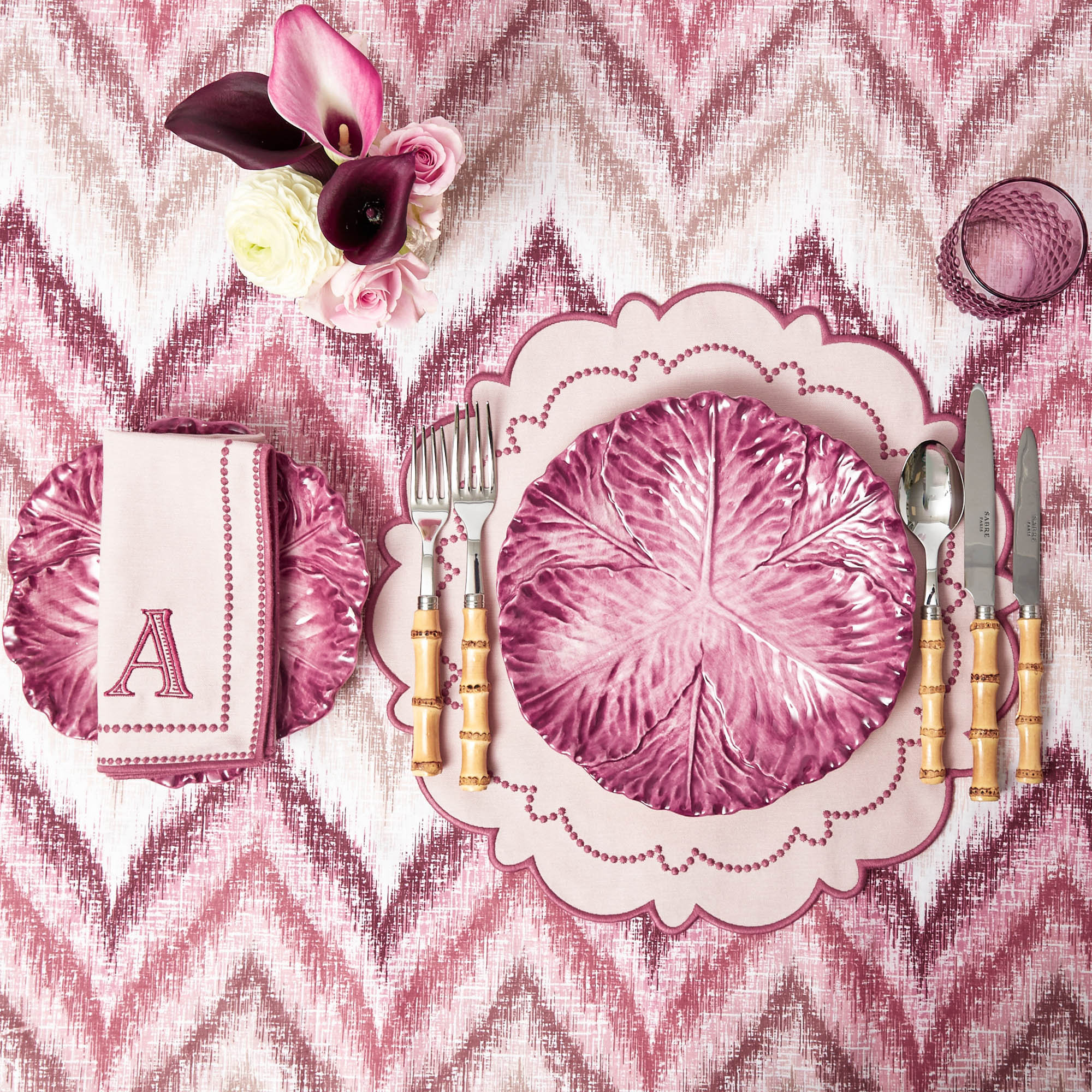 Mariana Pink Placemats (Set of 4)