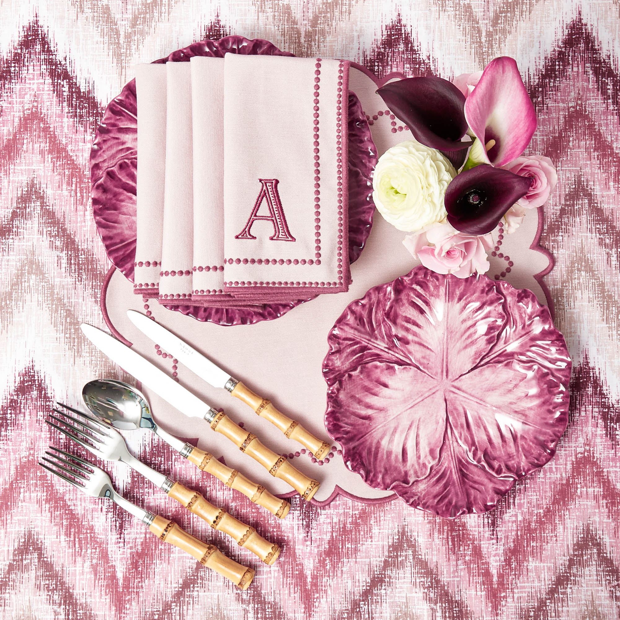 Mariana Pink Napkins (Set of 4)