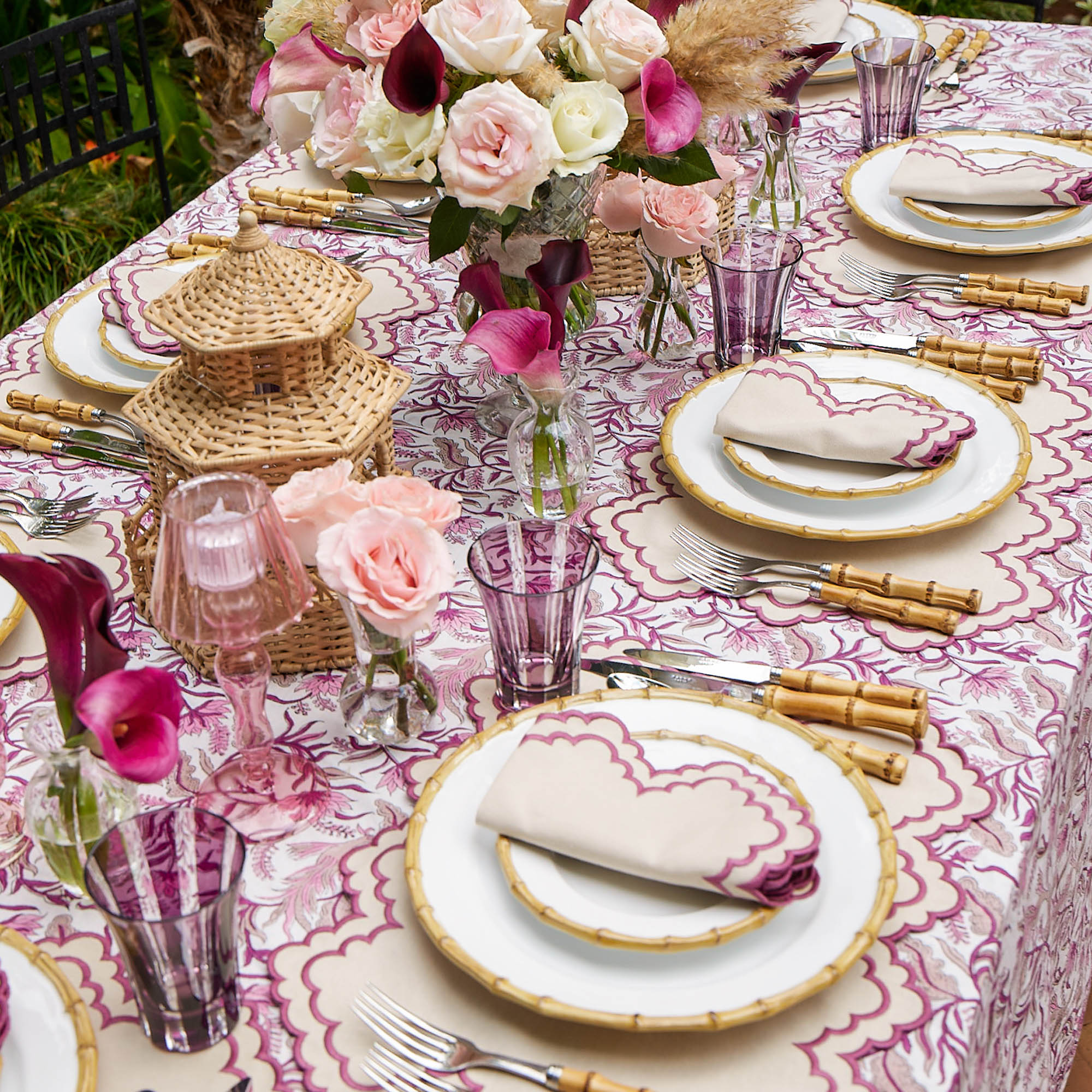 Nancy Bamboo Dinner Plate