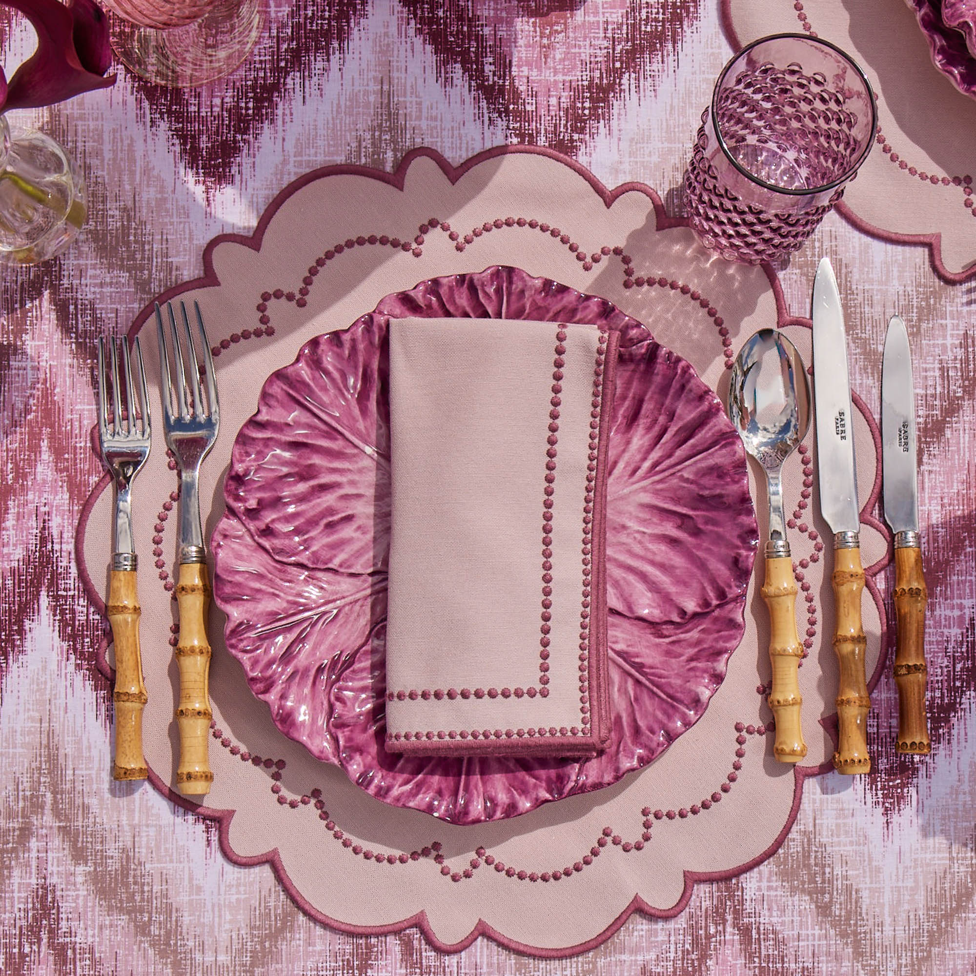 Mariana Pink Napkins (Set of 4)