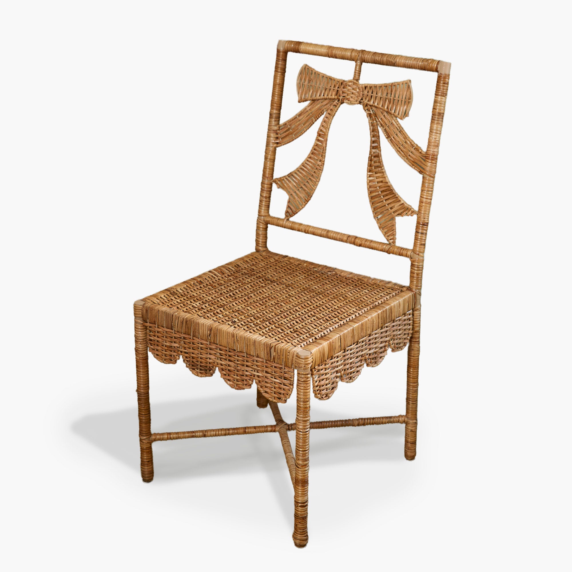 Celine Bow Rattan Chair