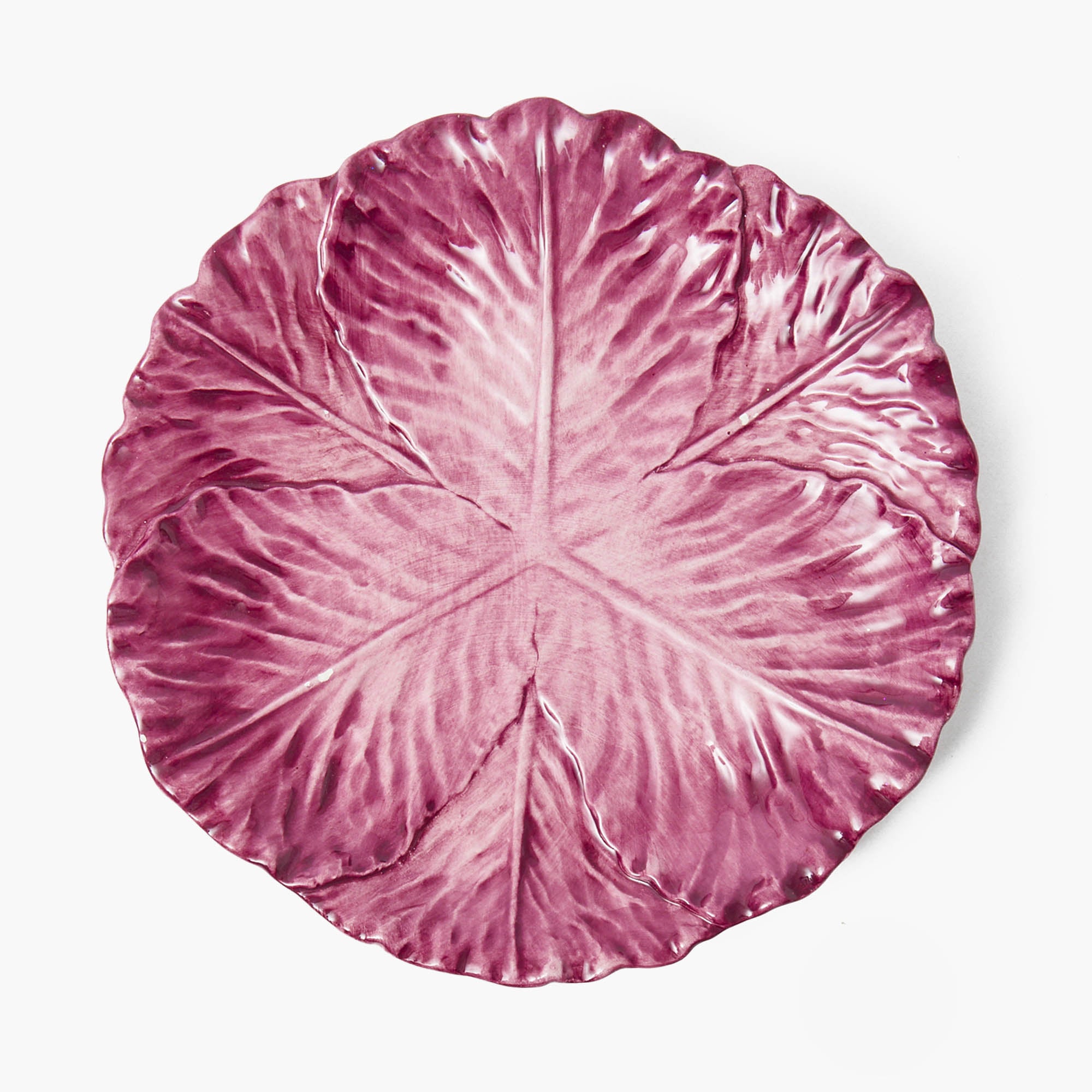 Serena Aubergine Cabbage Dinner Plate