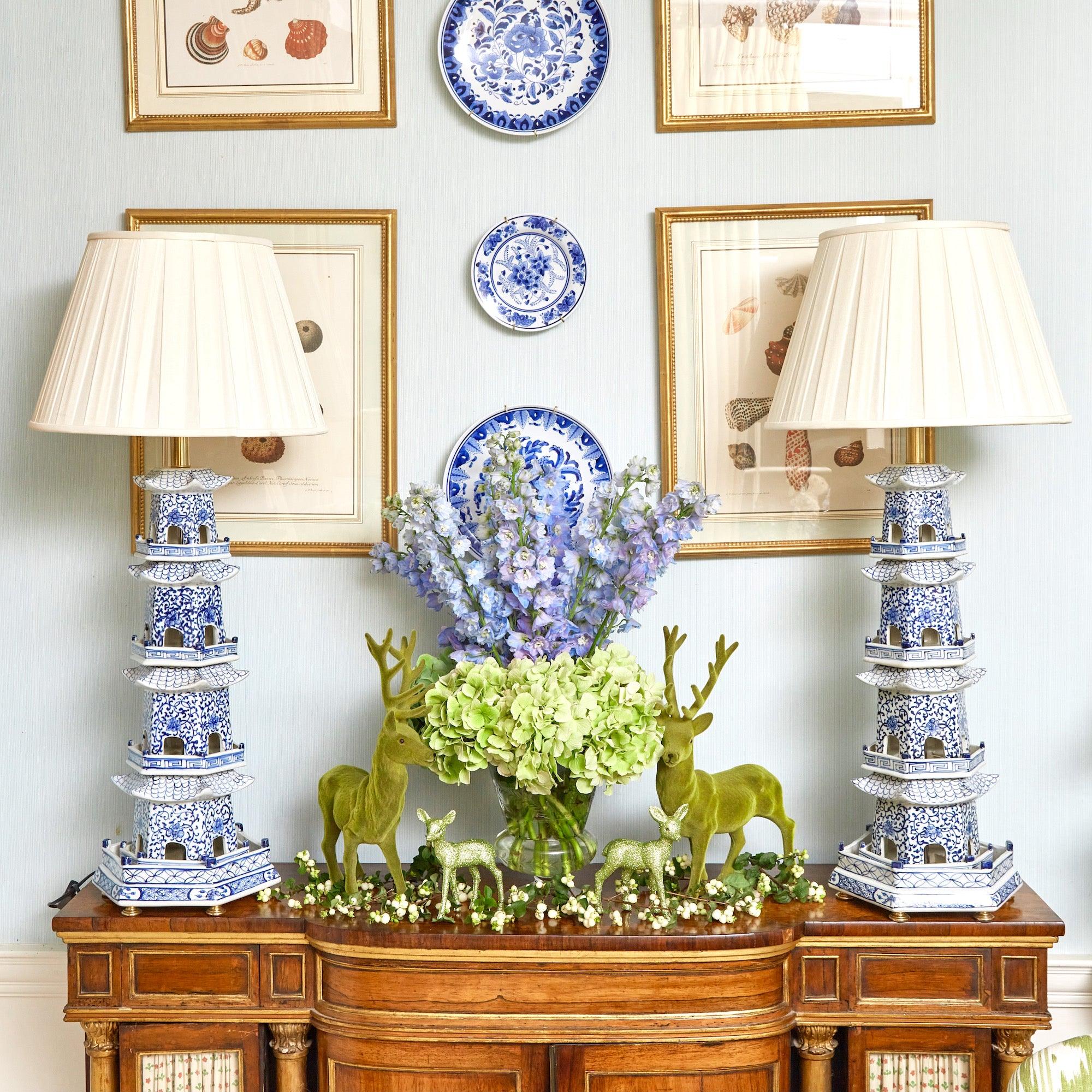 Chinoiserie Pagoda Lamp - Mrs. Alice