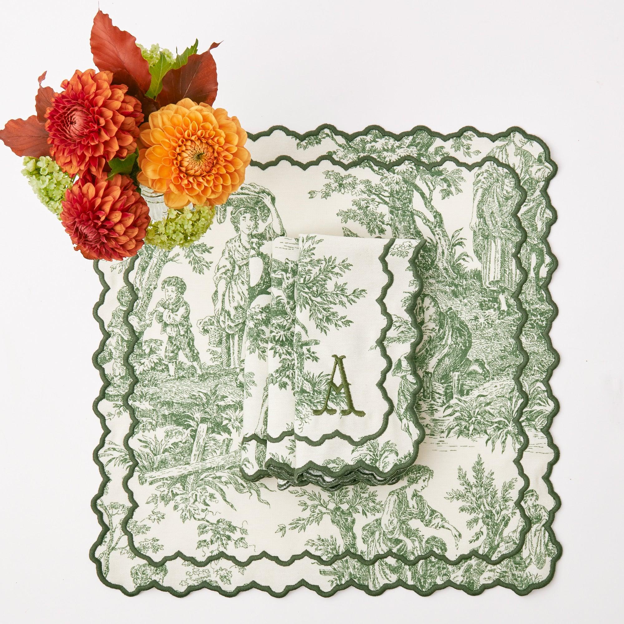 Chloé Toile Napkins (Set of 4)