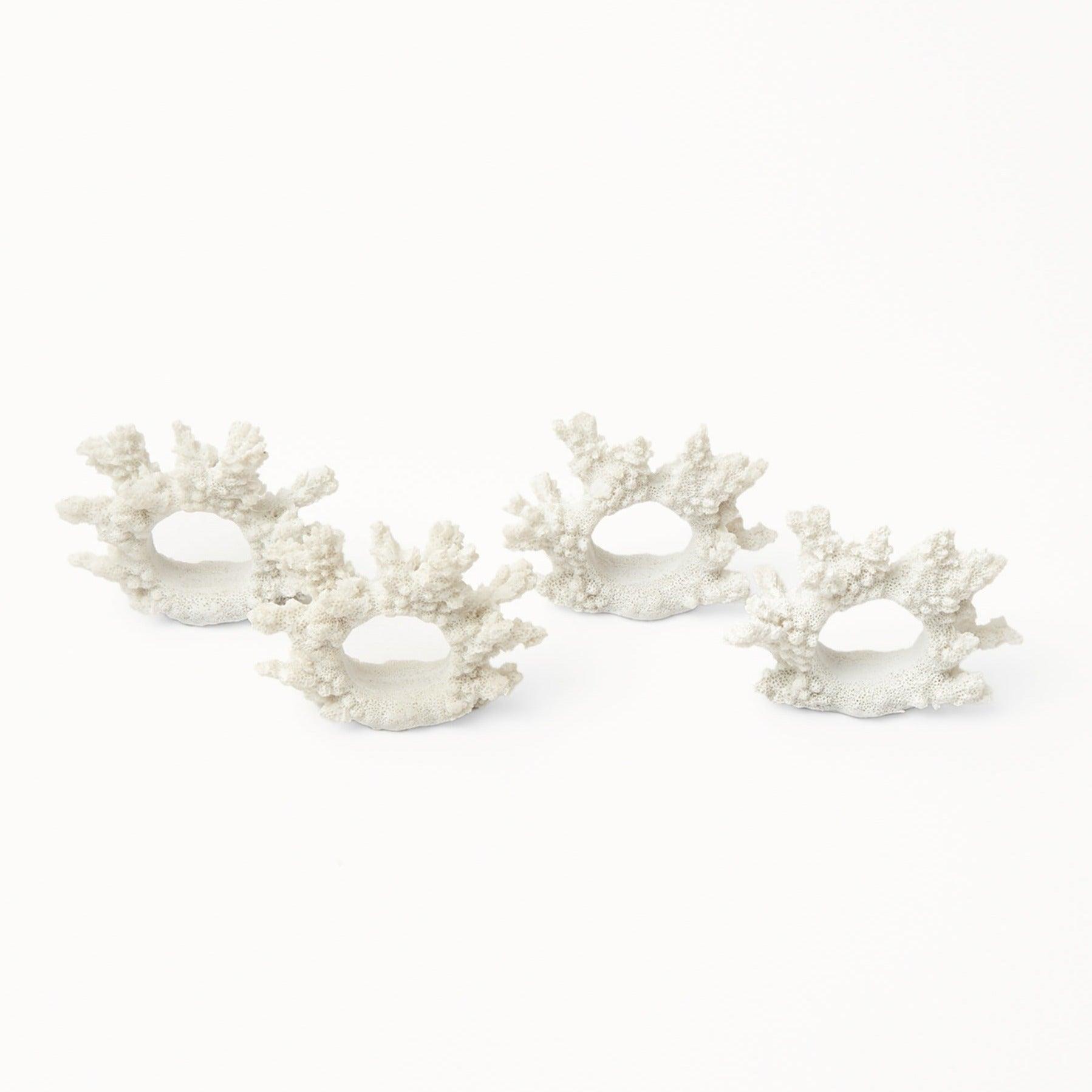 Coral Napkin Ring (Set of 4) - Mrs. Alice