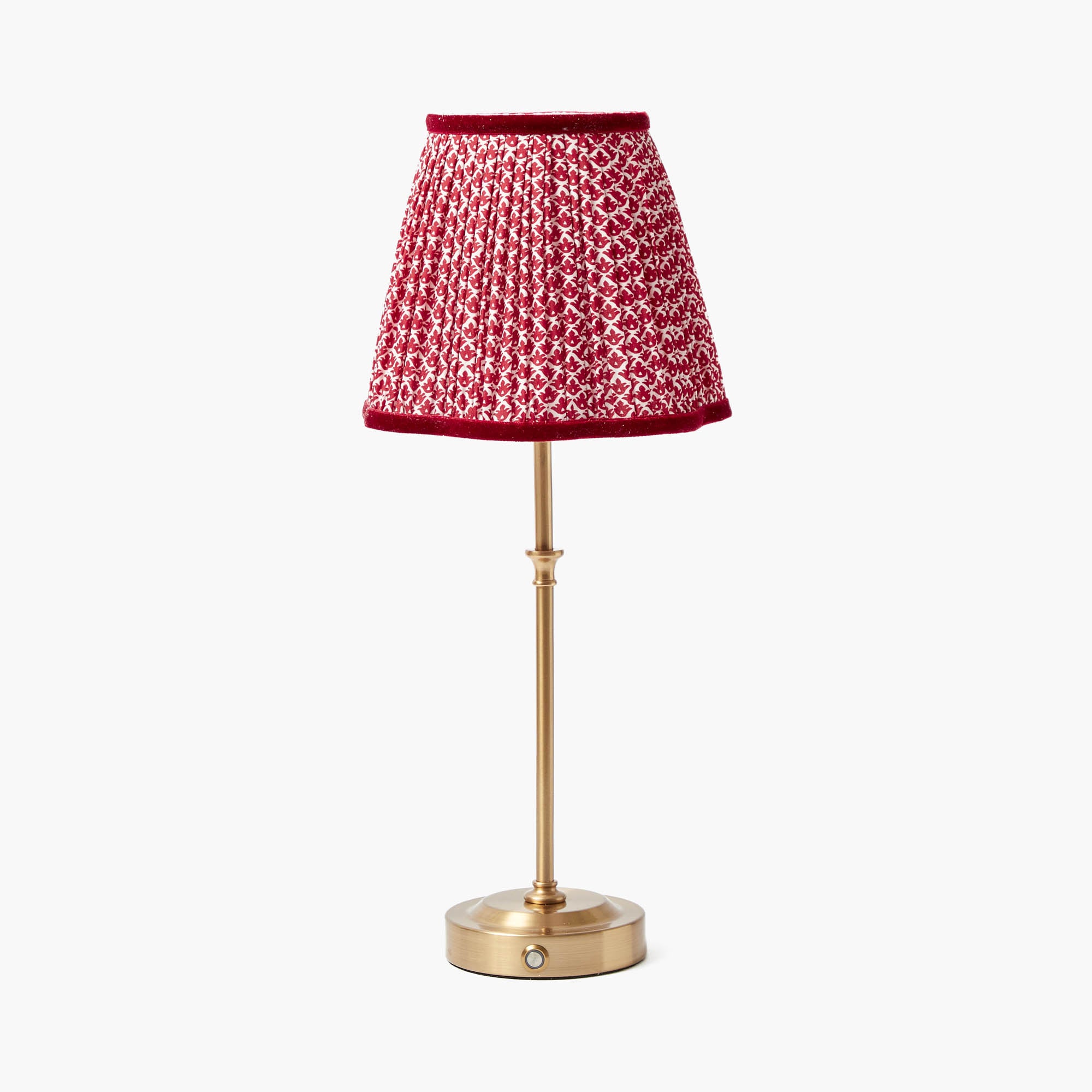 Red Lotus Lampshade (18cm)