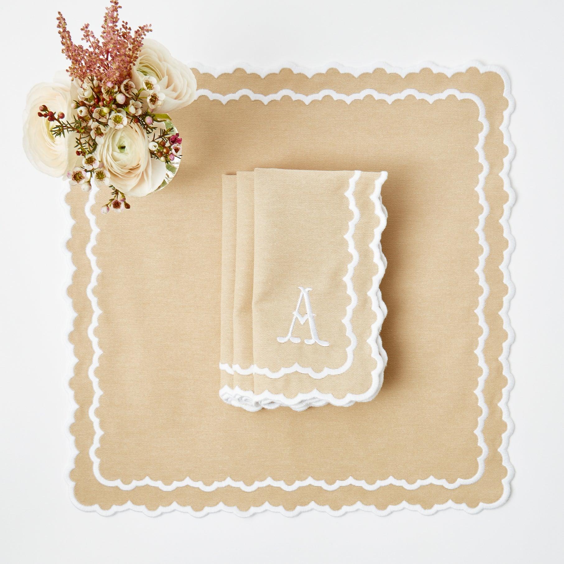 Edith Sand Napkins (Set of 4) - Mrs. Alice