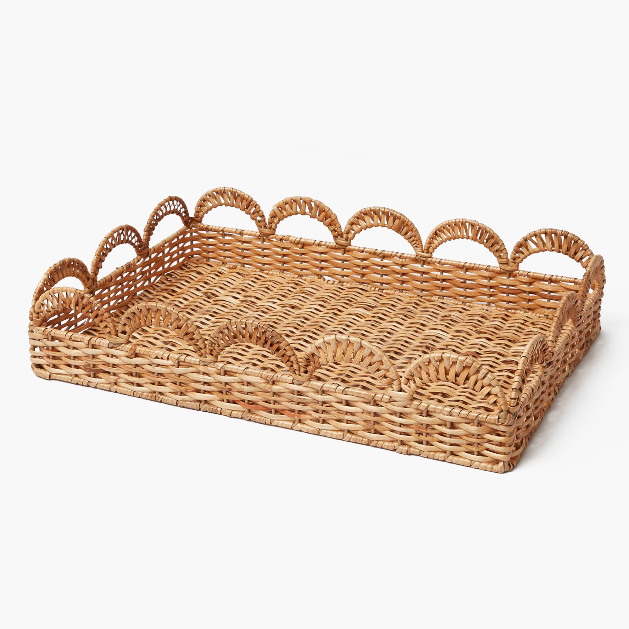 Elena Rattan Tray