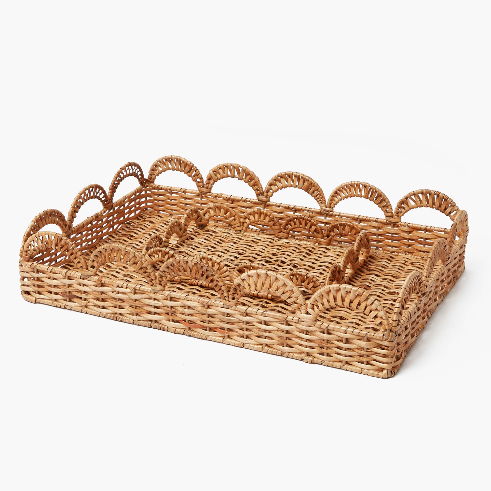 Elena Rattan Tray