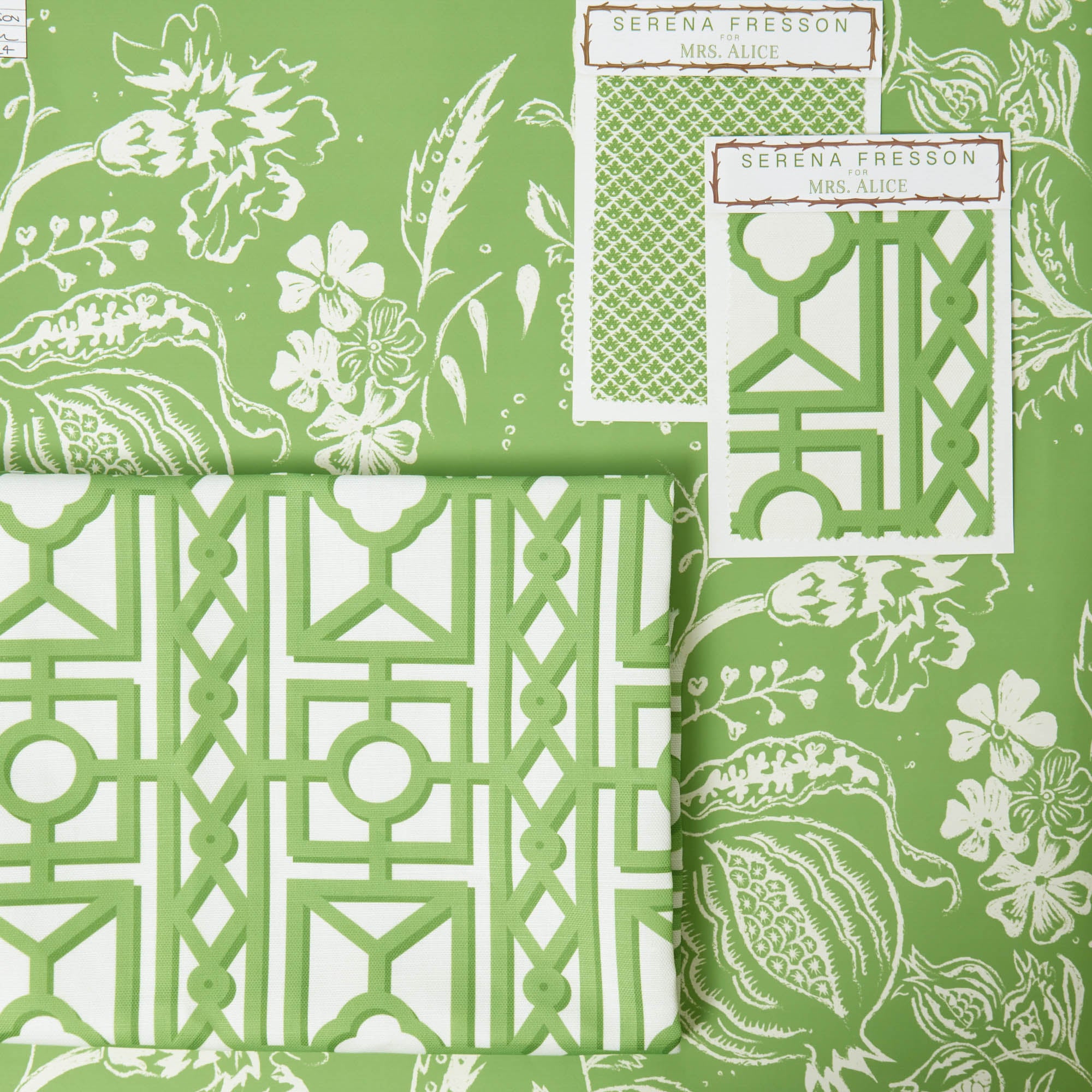 Green Pavilion Fabric