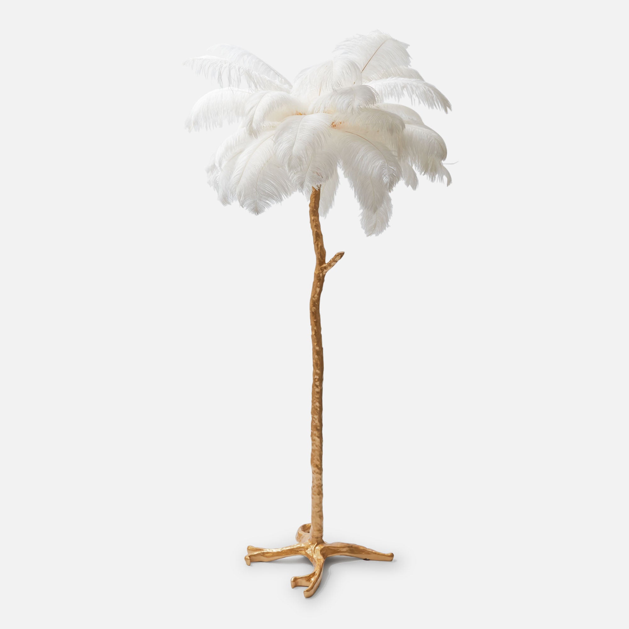 Marlene White Feather Floor Lamp– Mrs. Alice