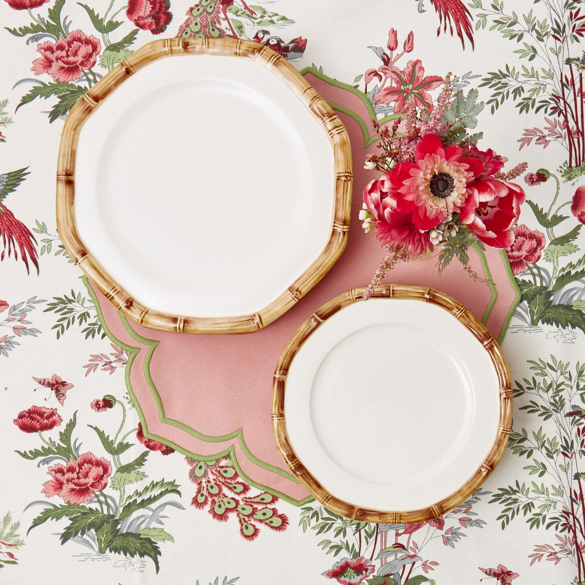 Fleur Pink Placemats (Set of 4) - Mrs. Alice