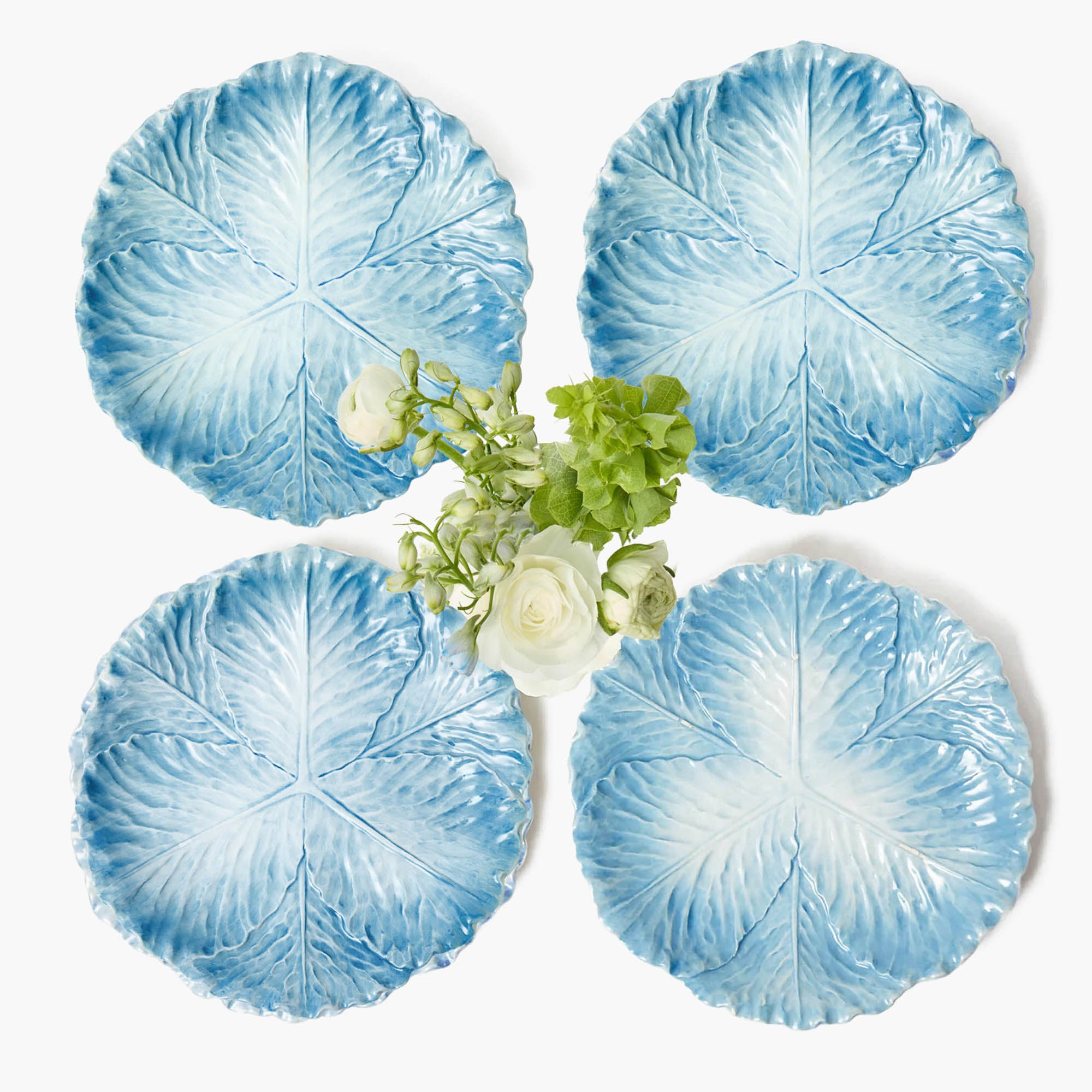 Serena Cabbage Dinner Plates (Set of 4)