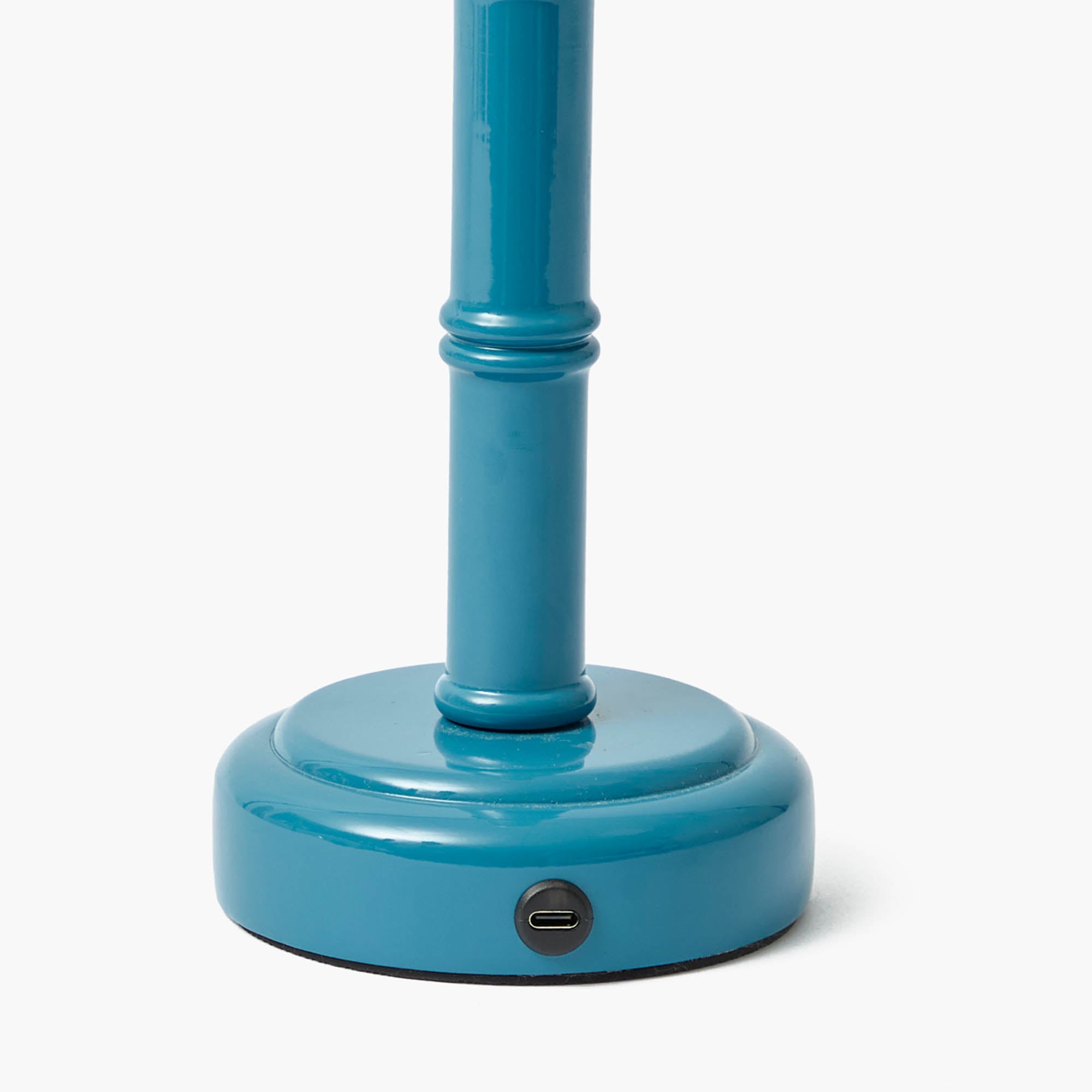 Blue Leonora Lacquer Rechargeable Lamp