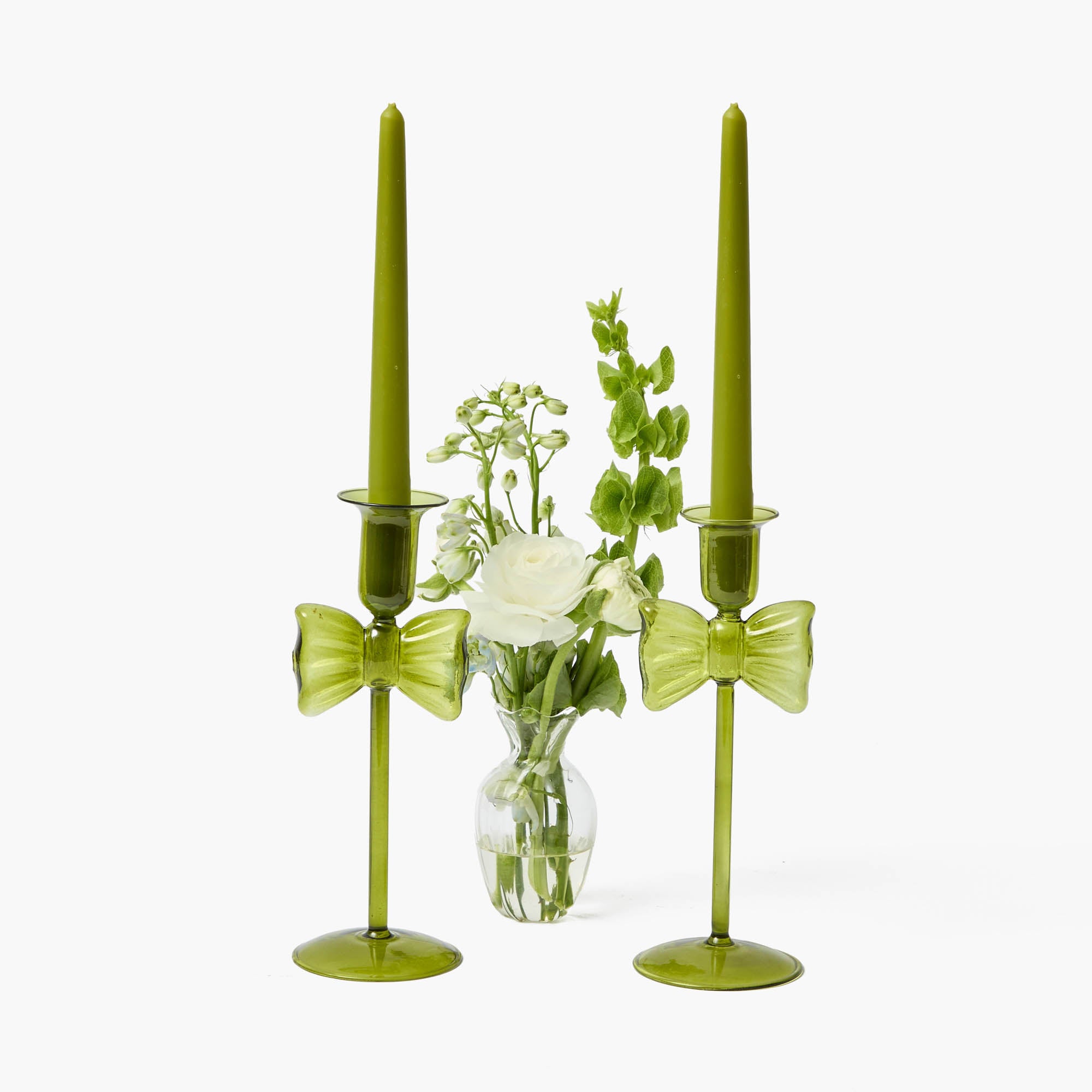 Apple Green Candles (Set of 8)