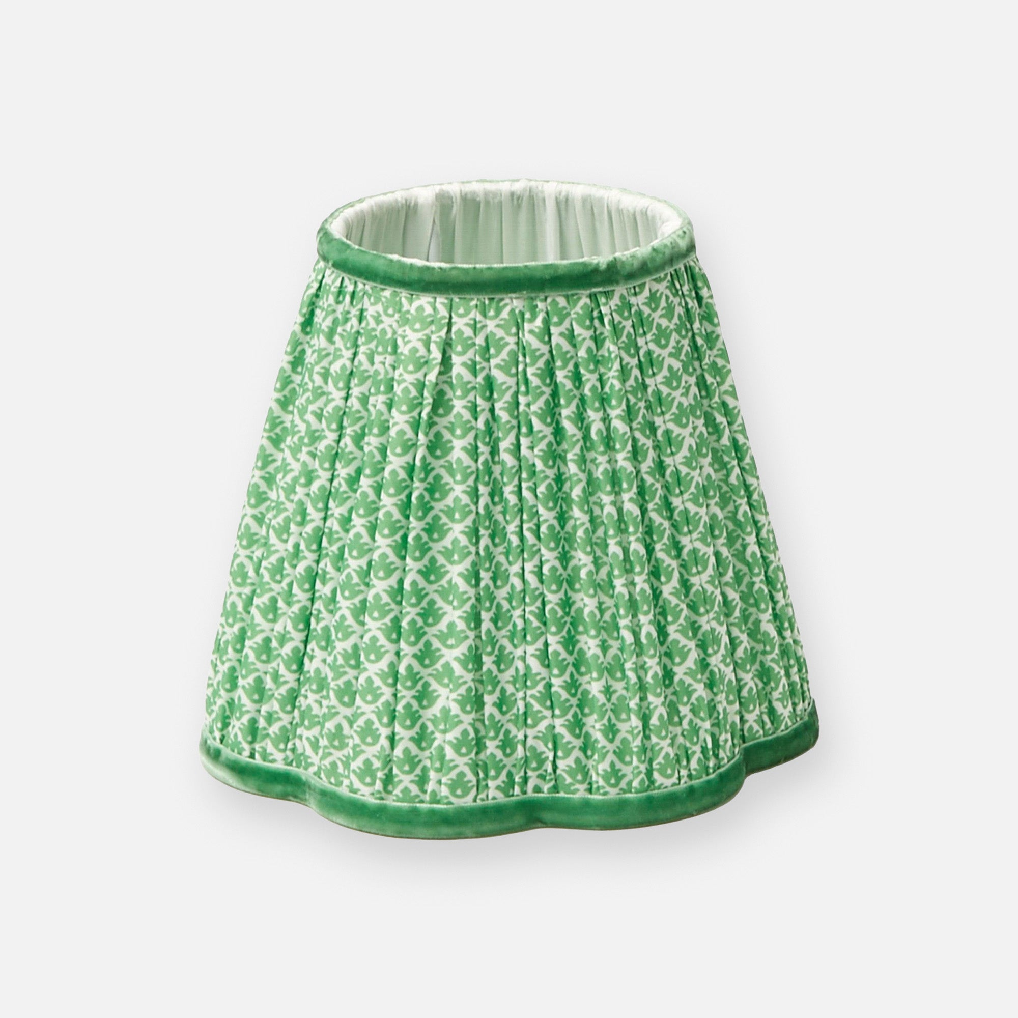 Green Lotus Lampshade (18cm)