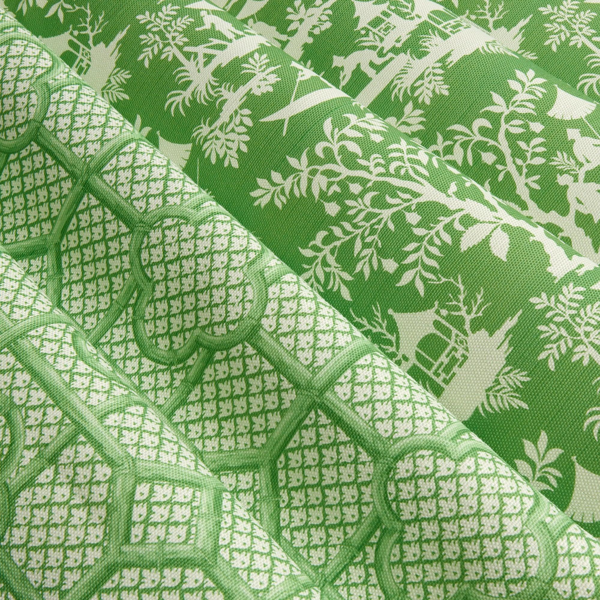 Green Pagoda Garden Fabric– Mrs. Alice