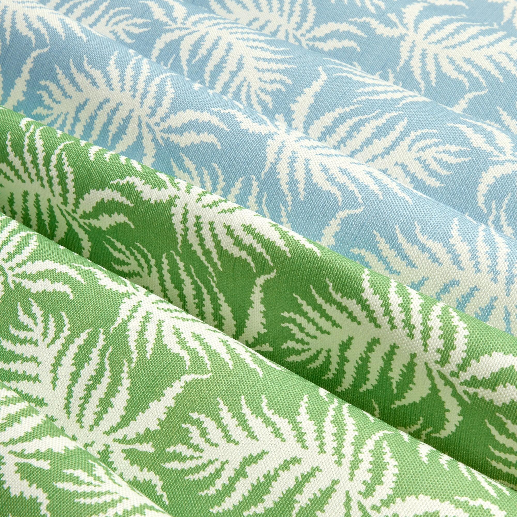 Green Trailing Ferns Fabric - Mrs. Alice