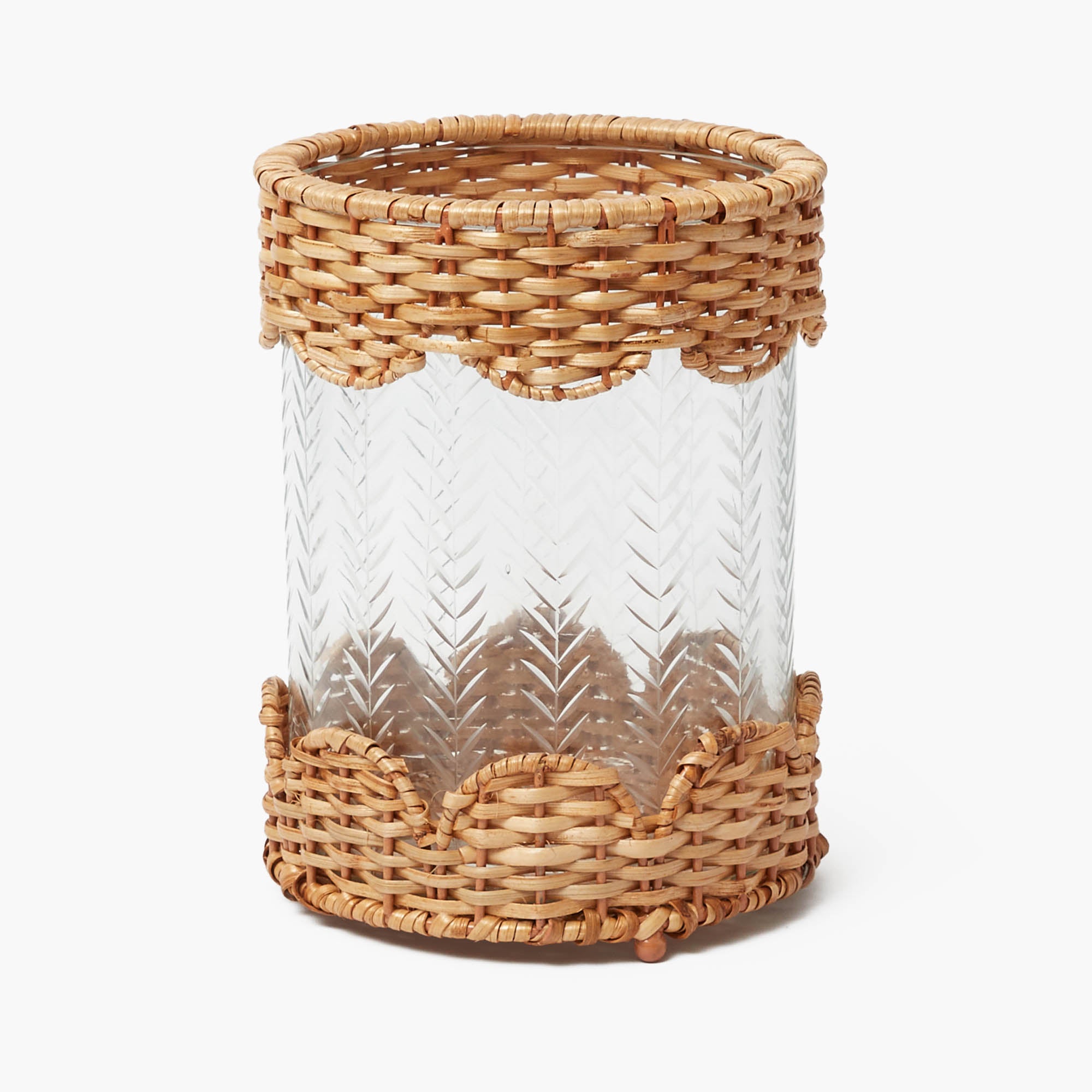 Helena Rattan Hurricane Lantern