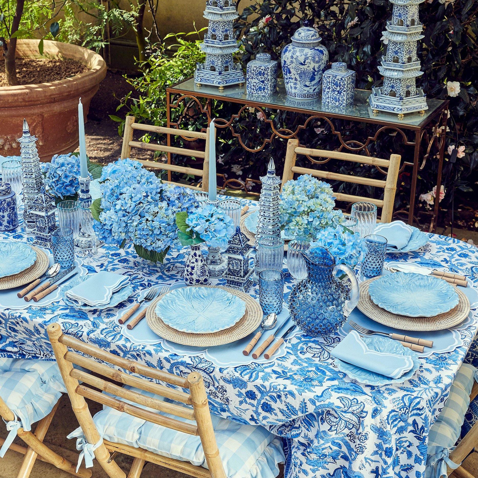 Celebrate the beauty of navy glassware with our Hobnail Navy Glasses & Jug Set, a must-have for any elegant gathering.