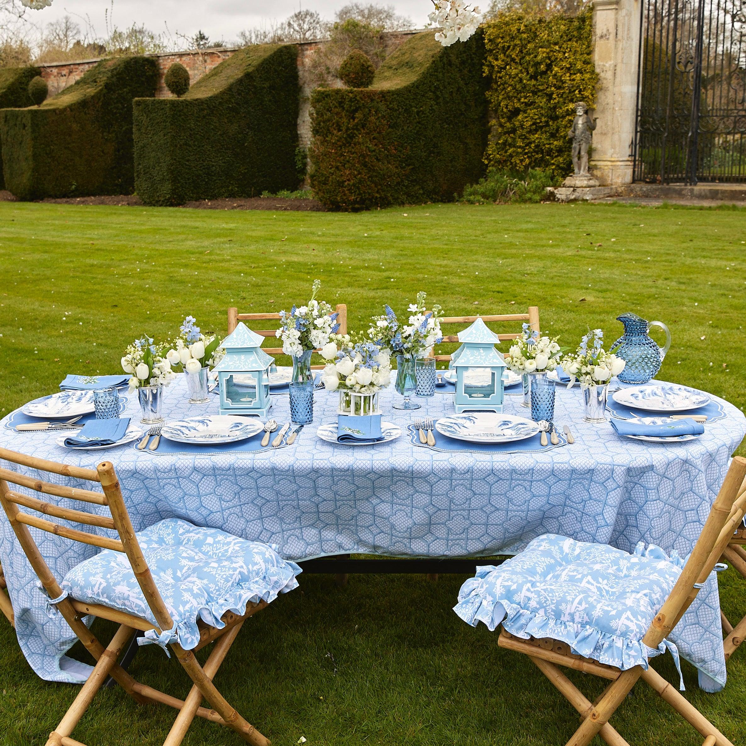 Hobnail Navy Jug - Mrs. Alice