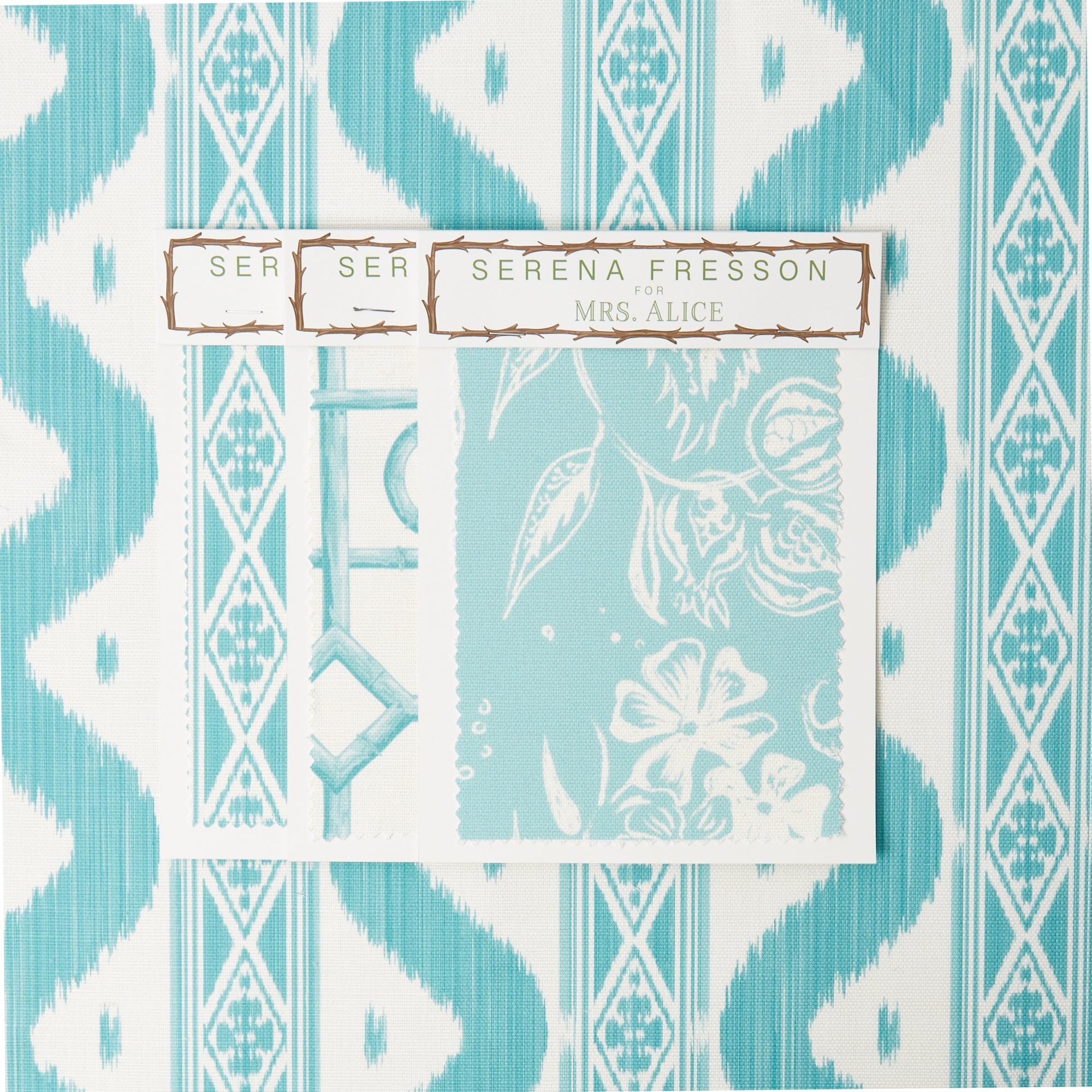 Ikat Stripe Fabric - Mrs. Alice