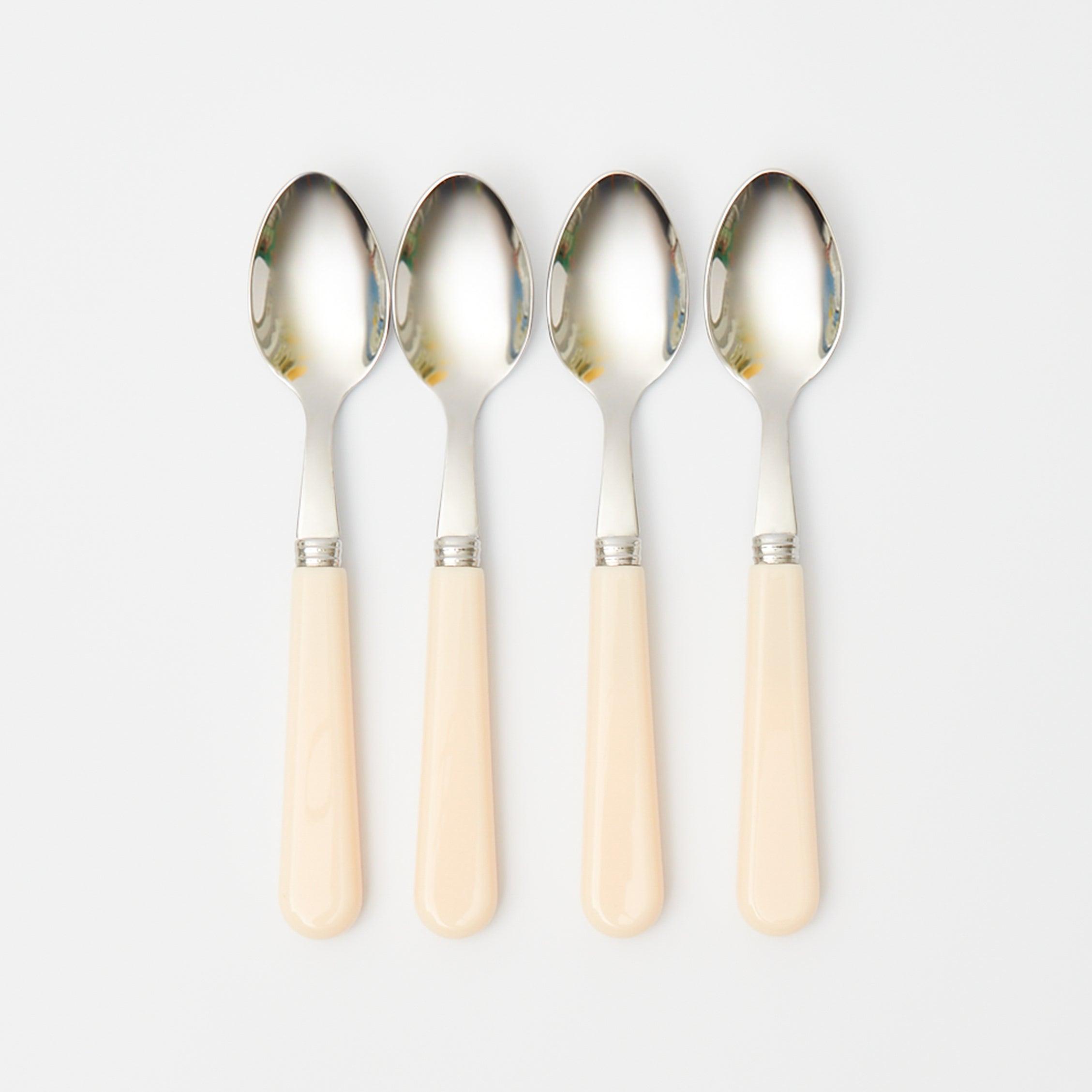 Ivory Teaspoons Set - Mrs. Alice