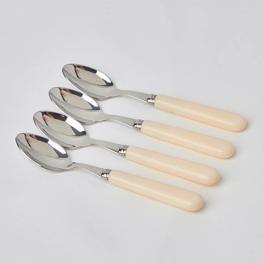 Ivory Teaspoons Set - Mrs. Alice