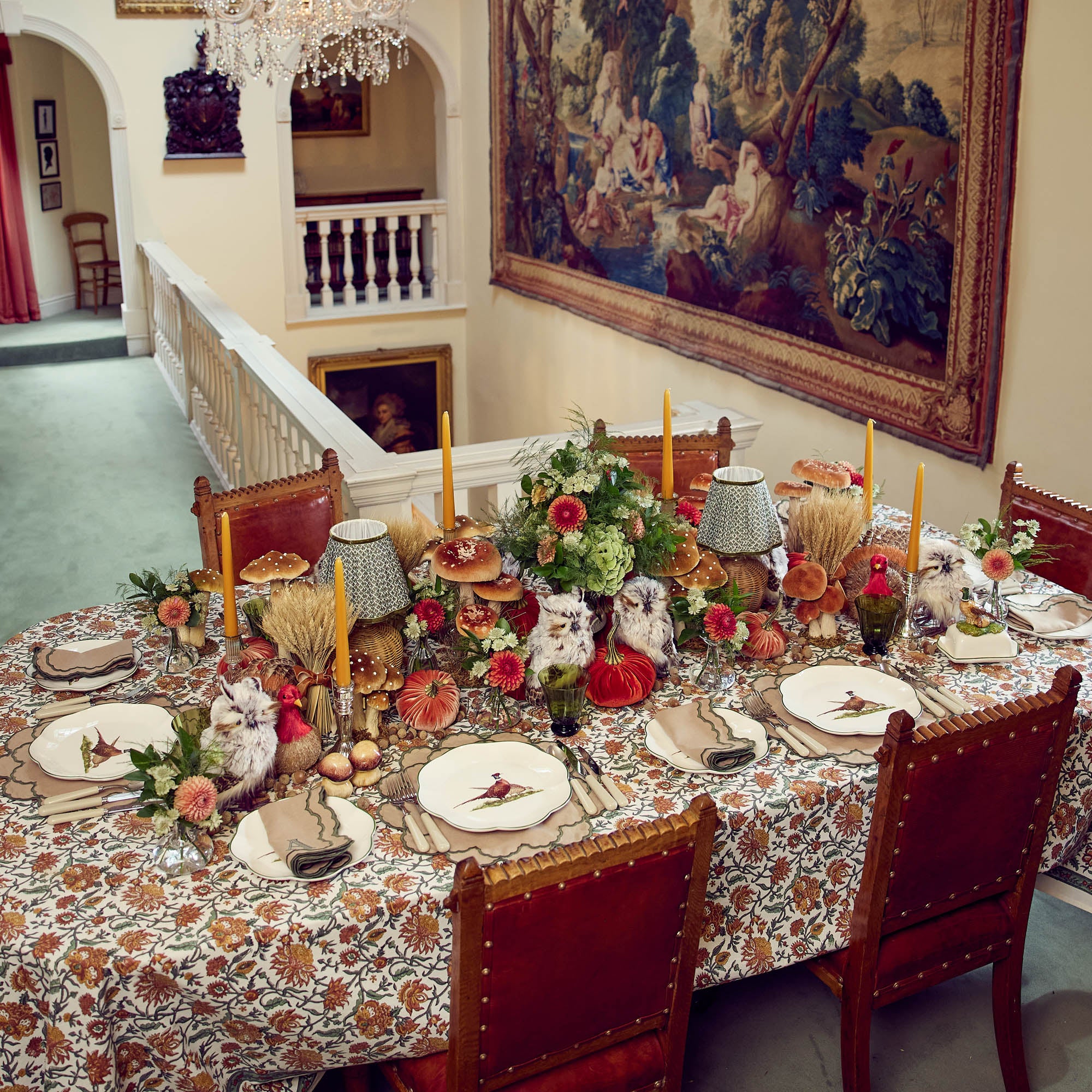 Scalloped Pheasant Dinner Plate