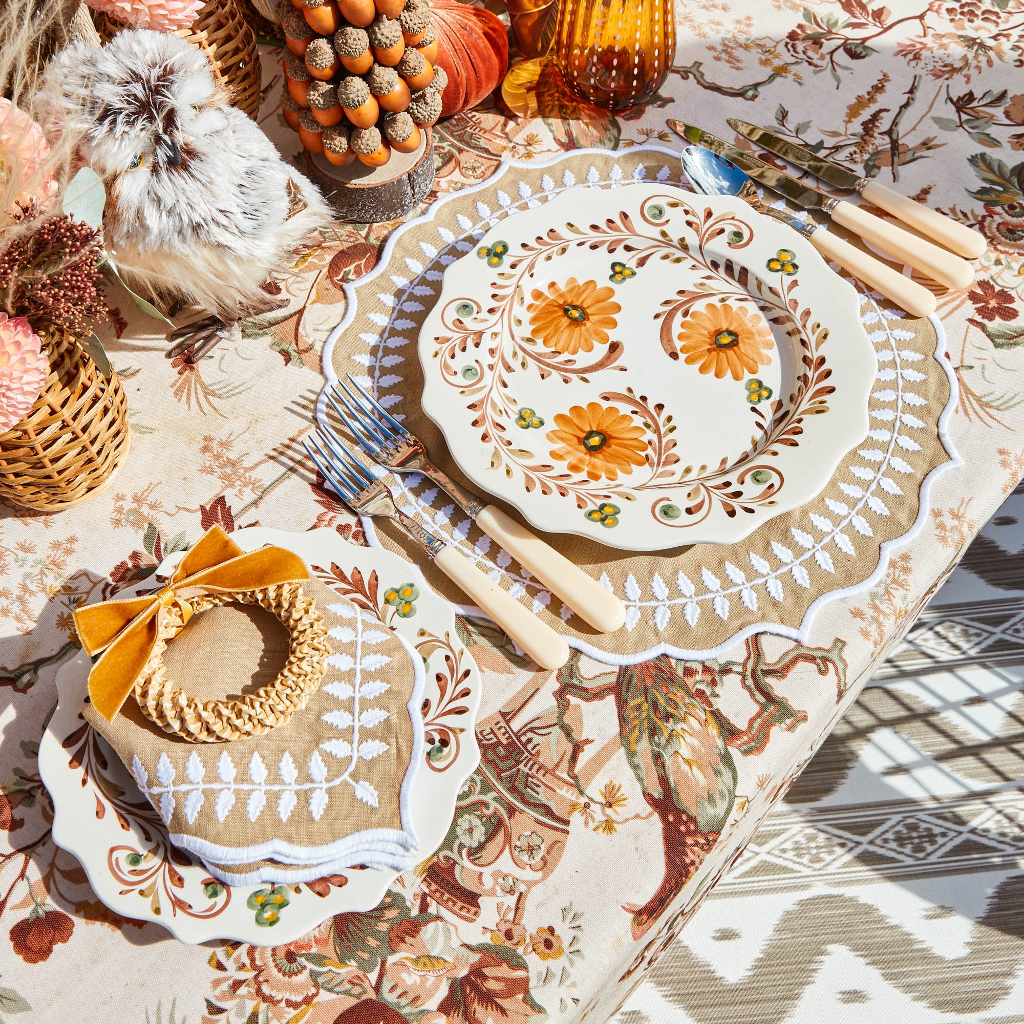 Autumn dinner plates best sale