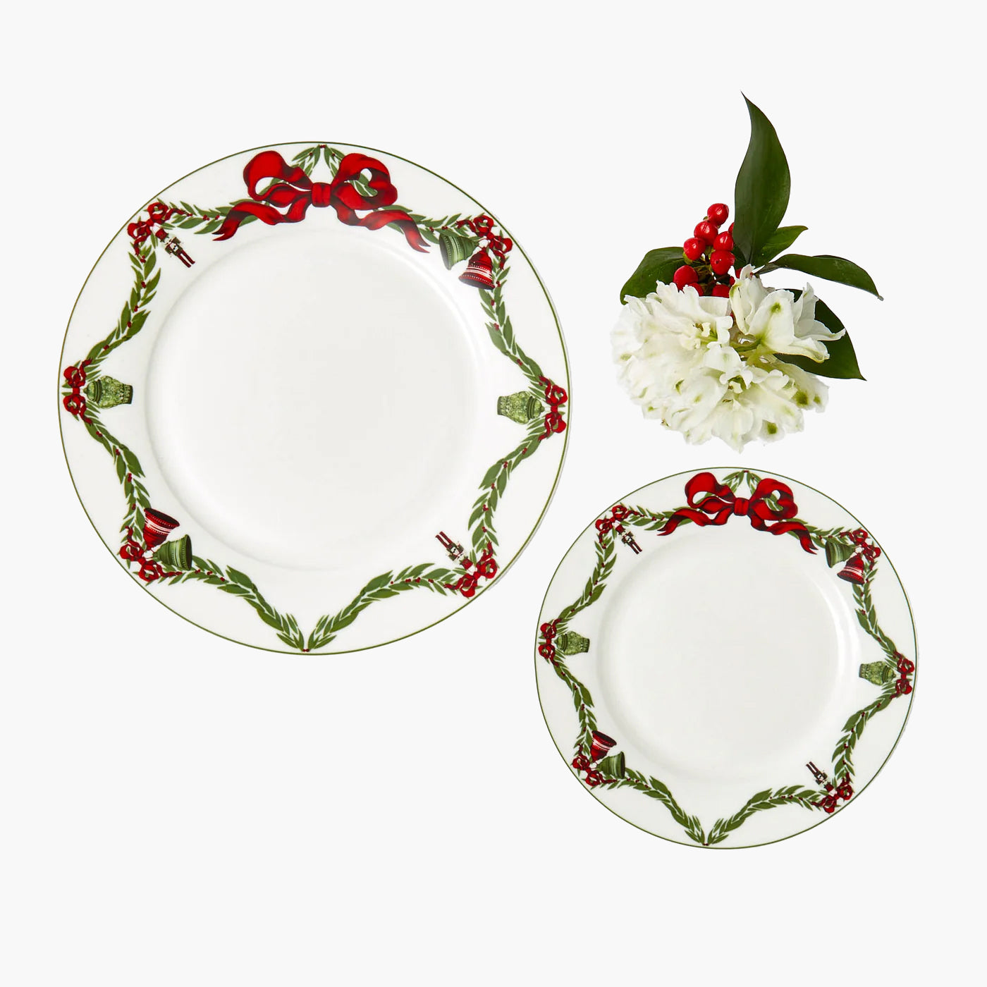 Christmas Garland Starter Plate