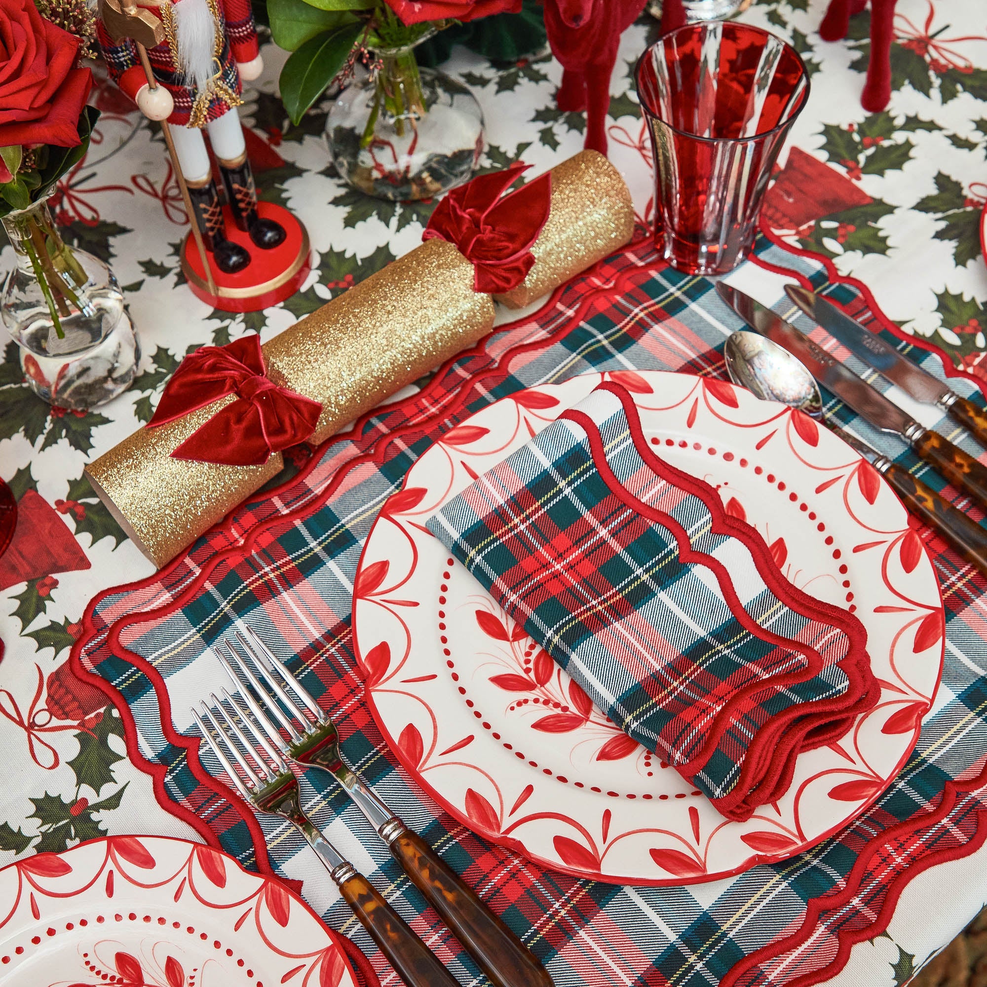 Katherine Tartan Placemats & Napkins (Set of 4)