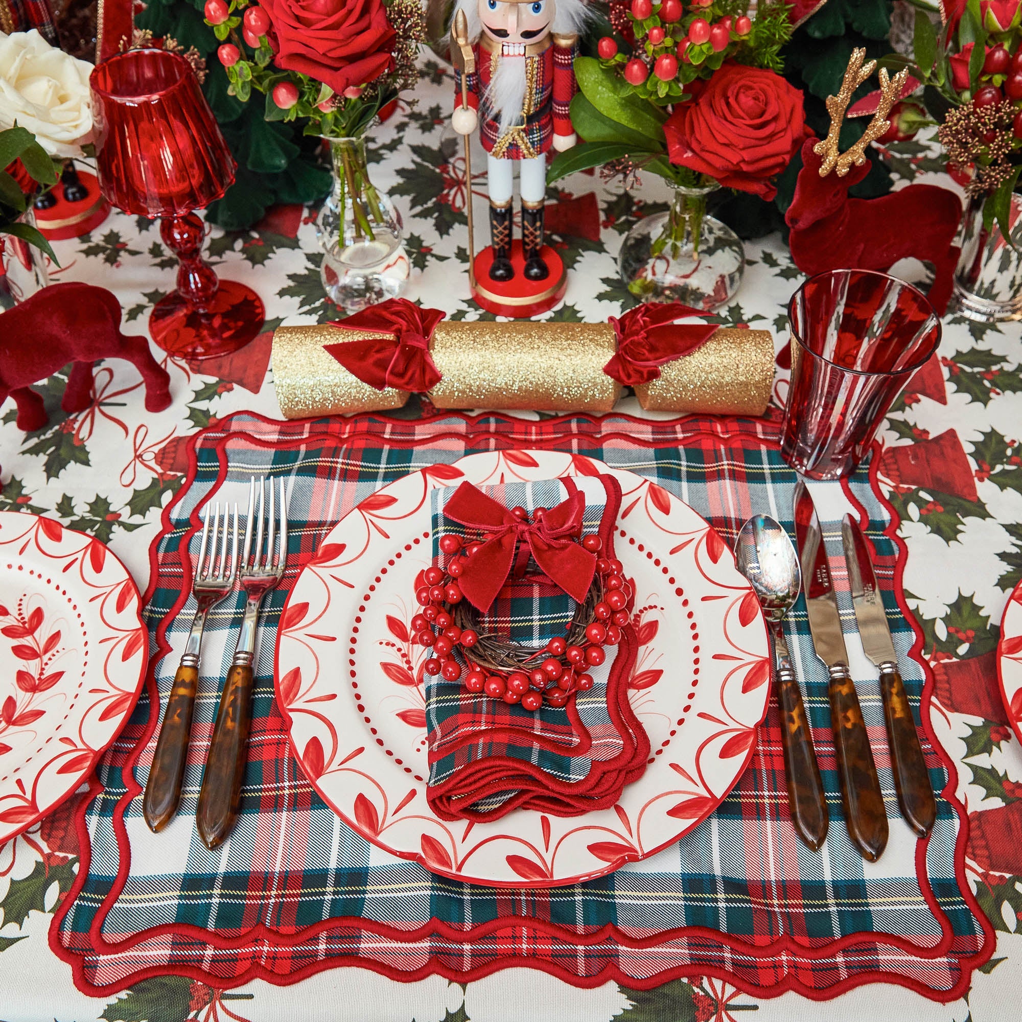 Katherine Tartan Placemats & Napkins (Set of 4)