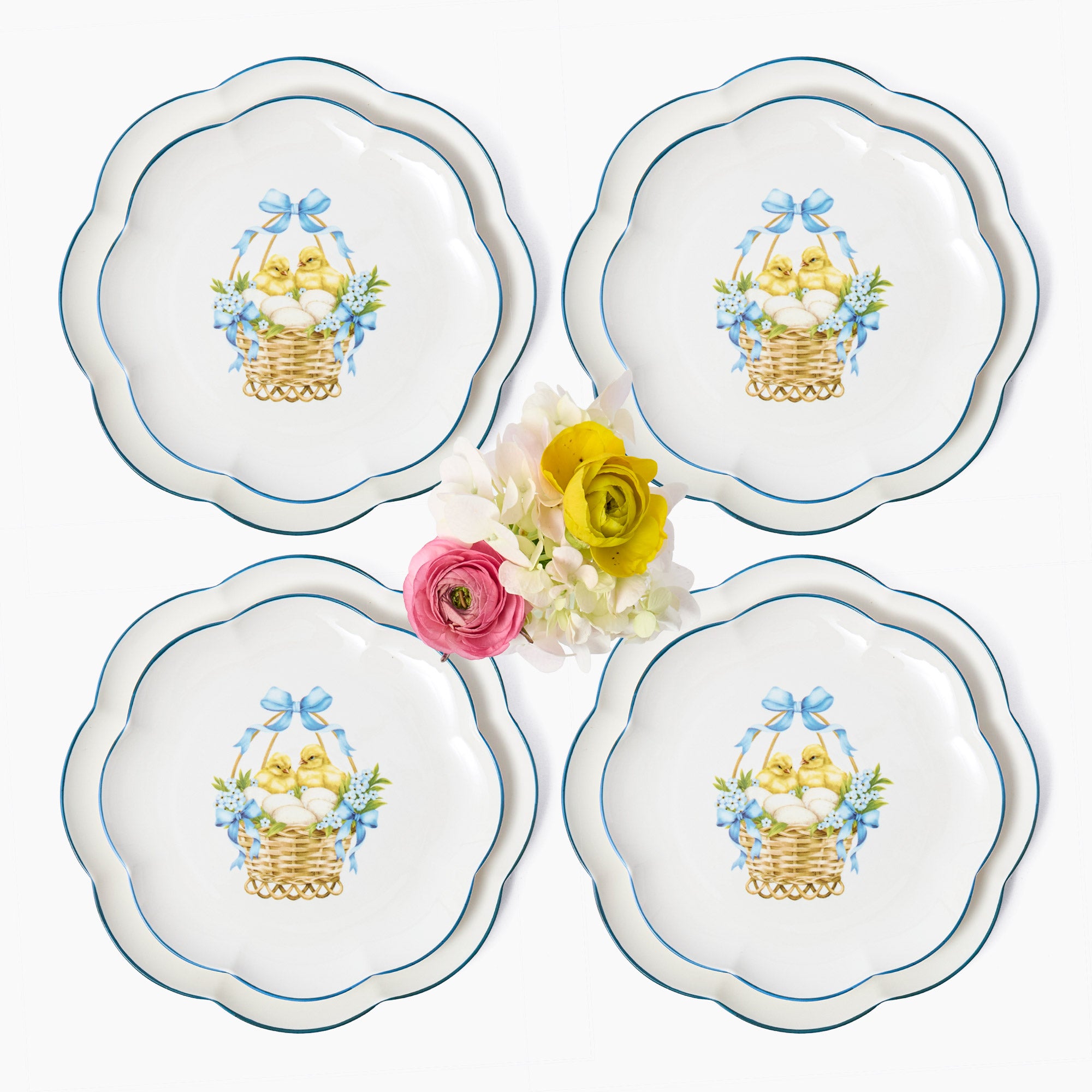 Joy of Easter Dinner & Starter Plates (Set of 8)